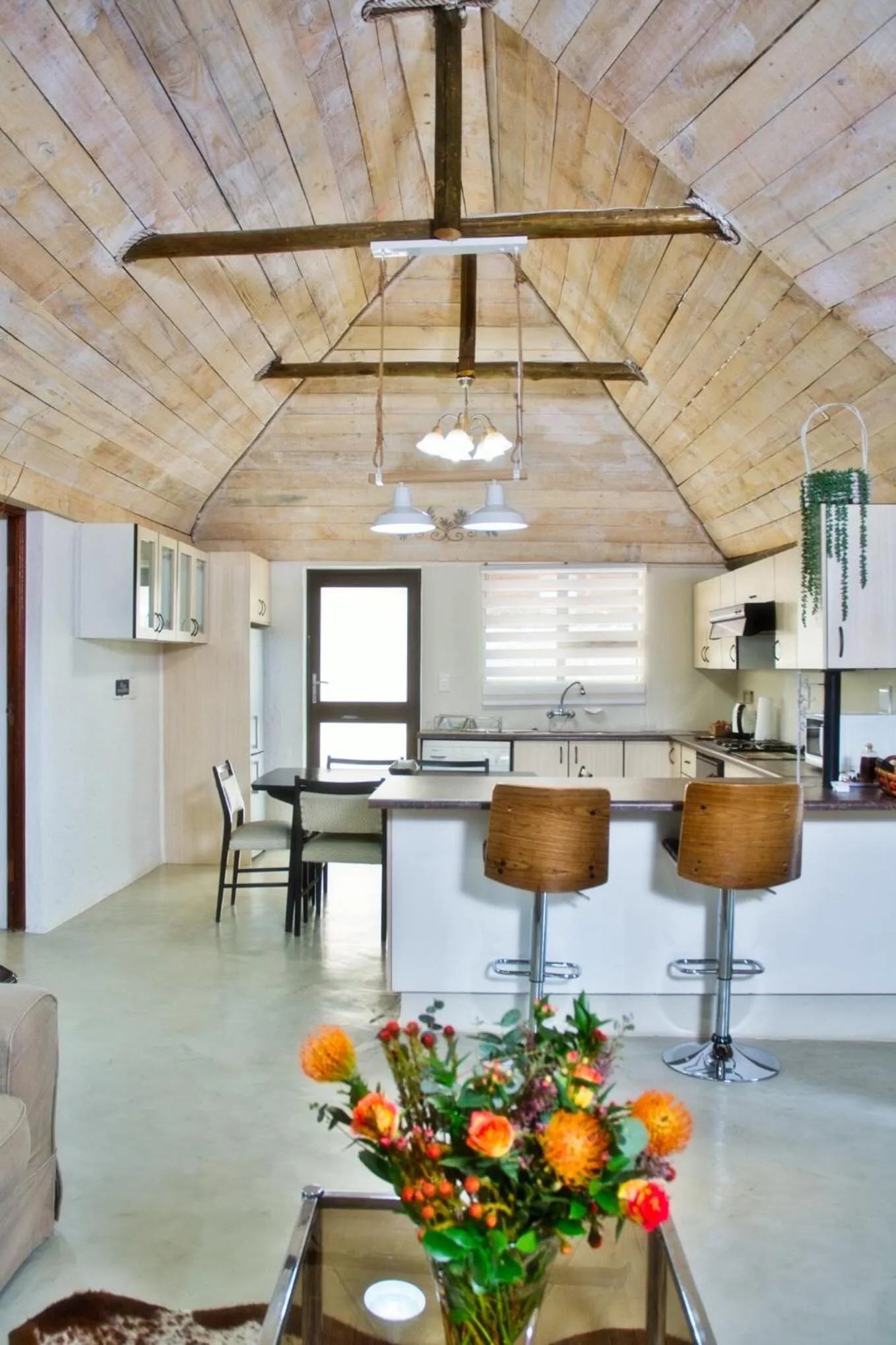 kitchen in Glenda's Guest Suites