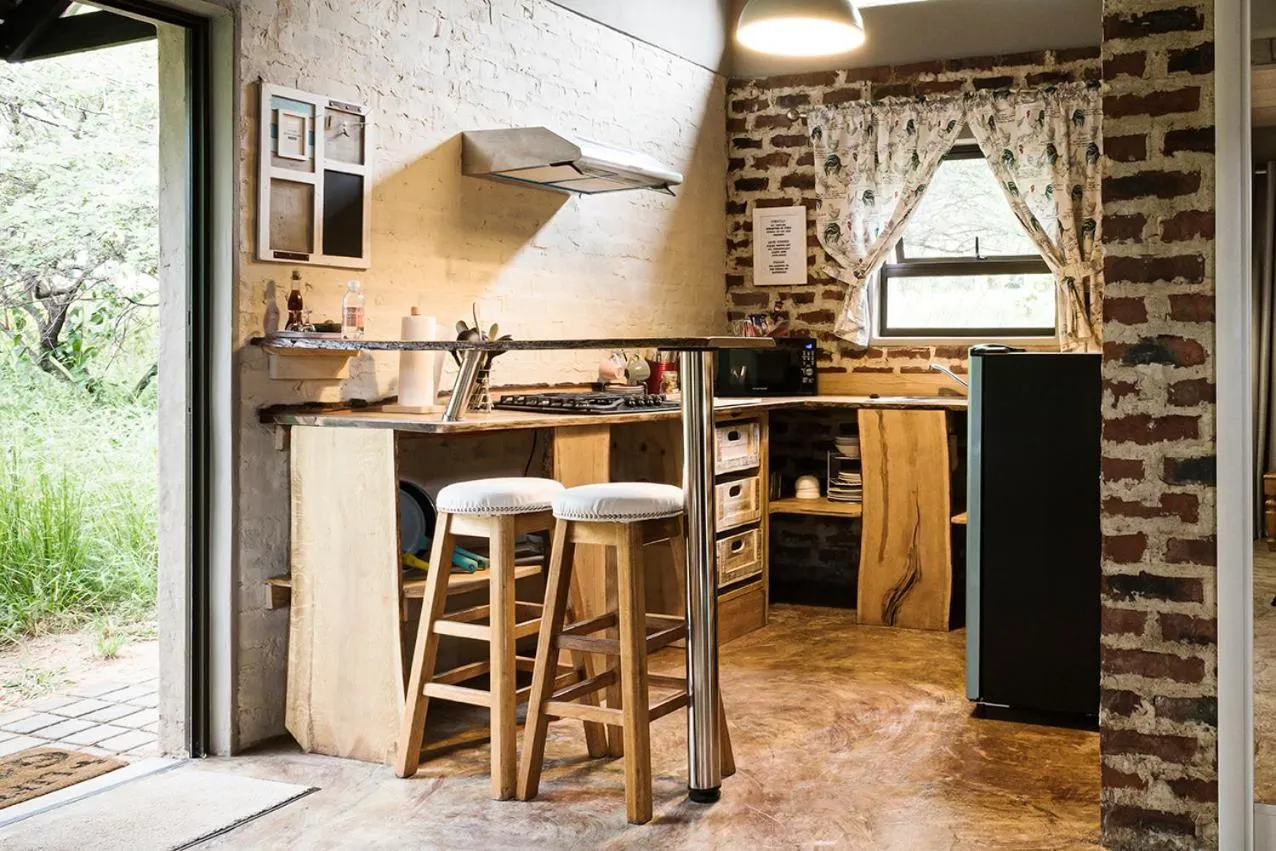kitchen in Glenda's Guest Suites