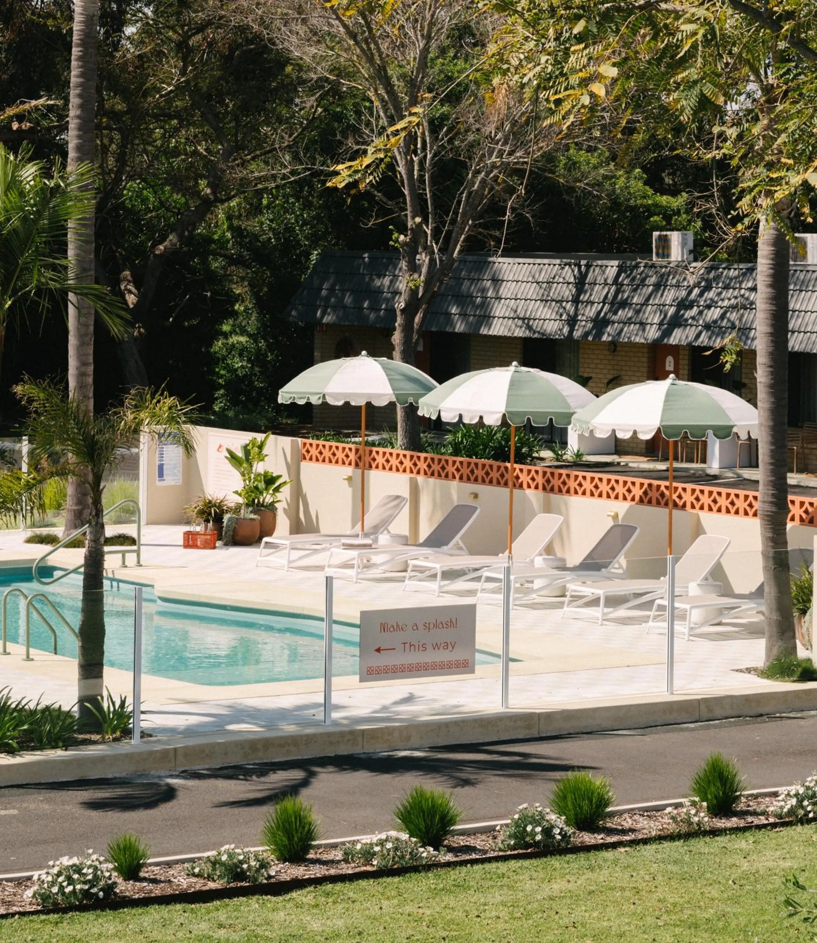 Garden view in The Timothée Resort