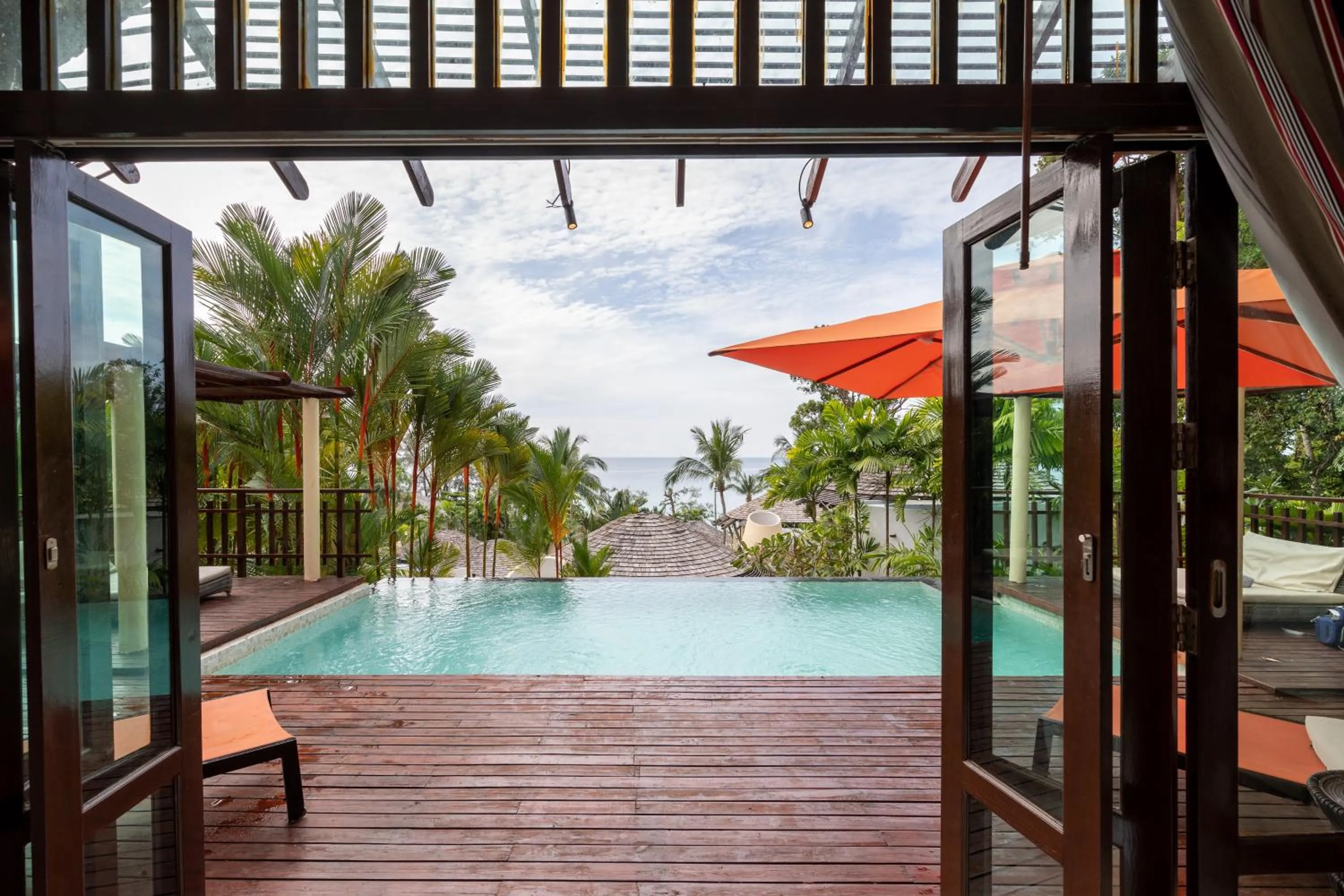 Pool view in Ajinta Resort