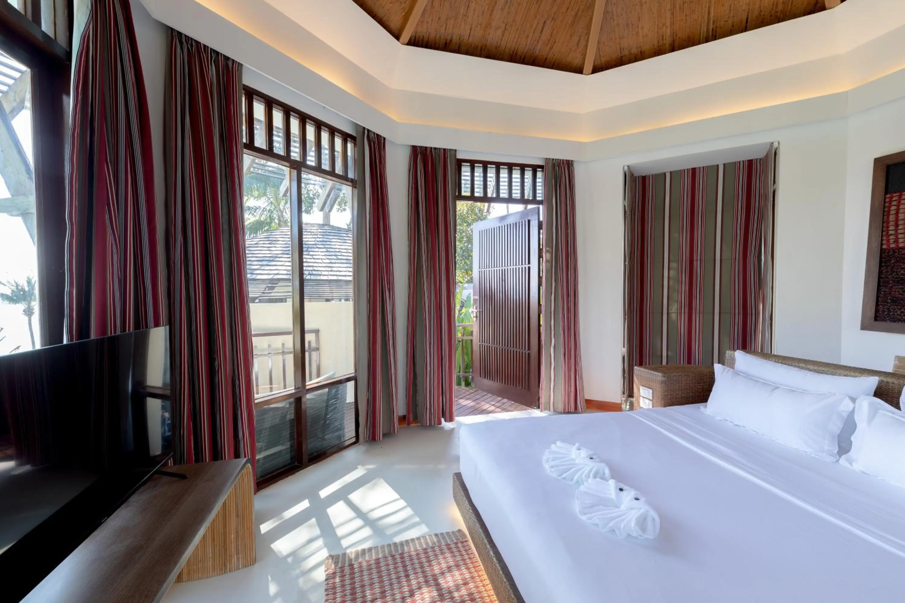 Bed in Ajinta Resort