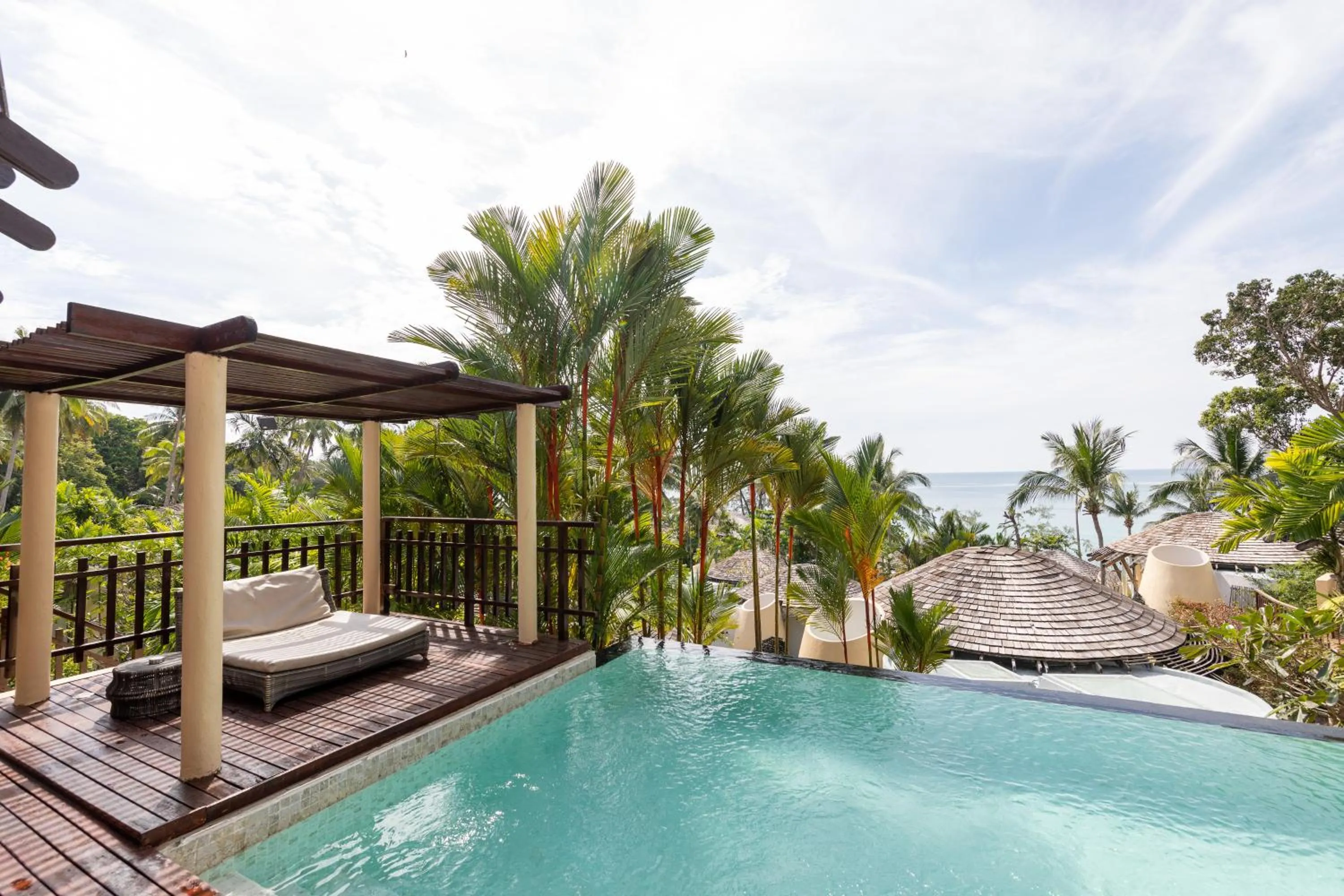 Pool view in Ajinta Resort