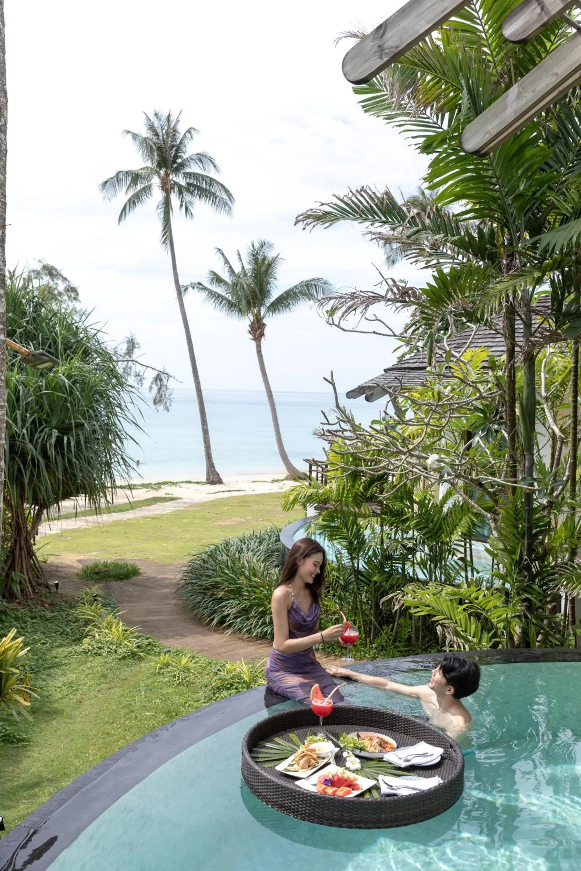 Pool view in Ajinta Resort