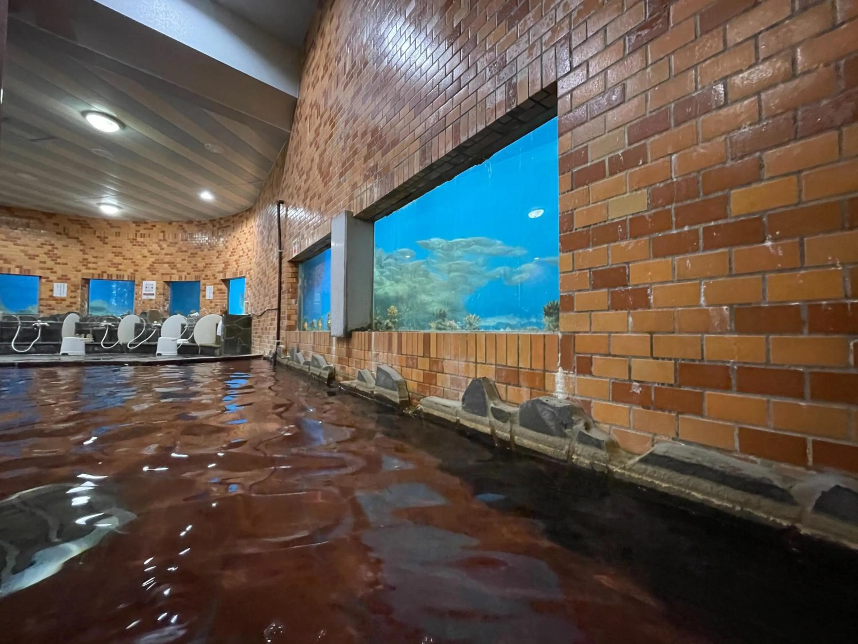 Hot Spring Bath in Hirado Kaijyo Hotel