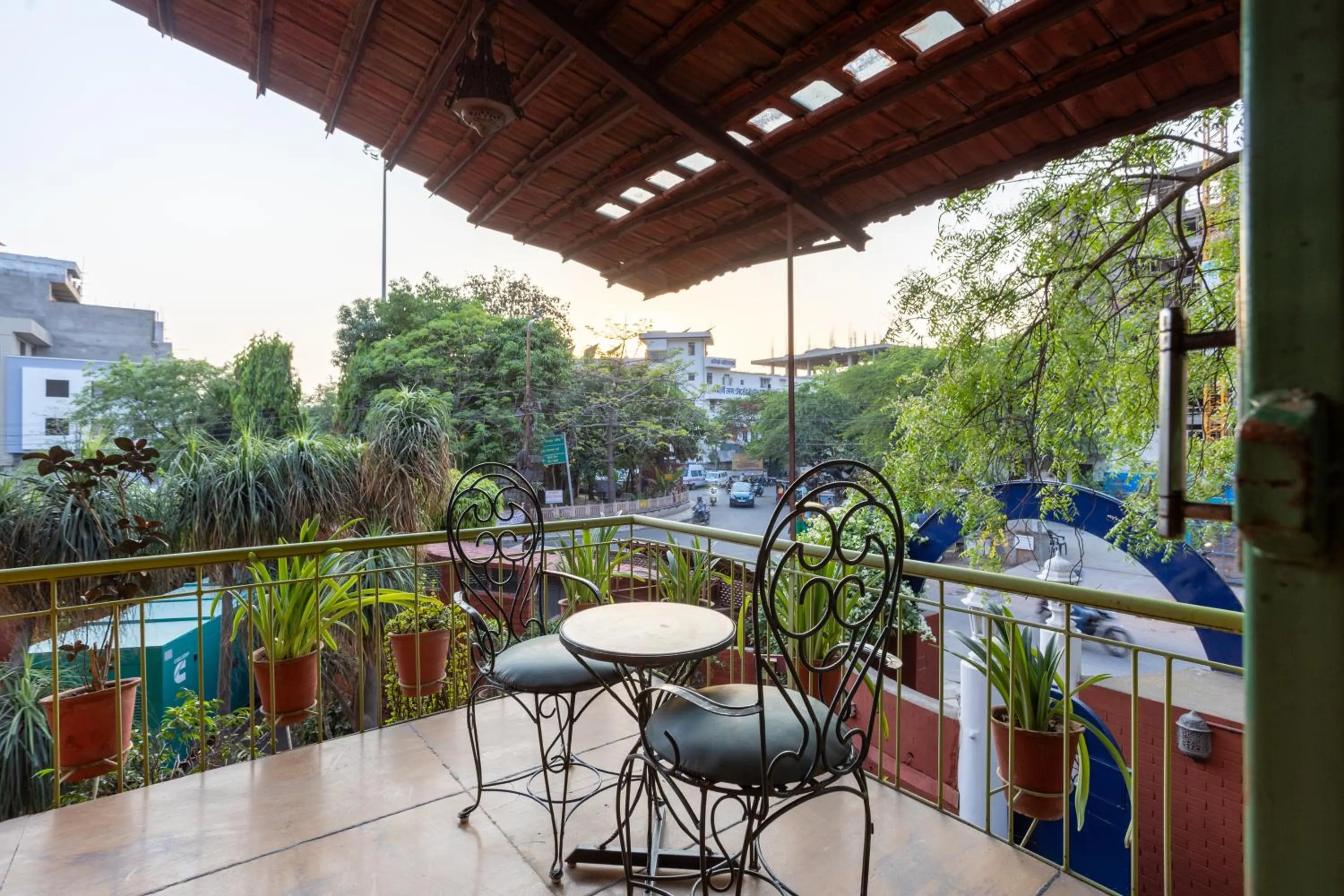 Balcony/Terrace in Jaipur Inn