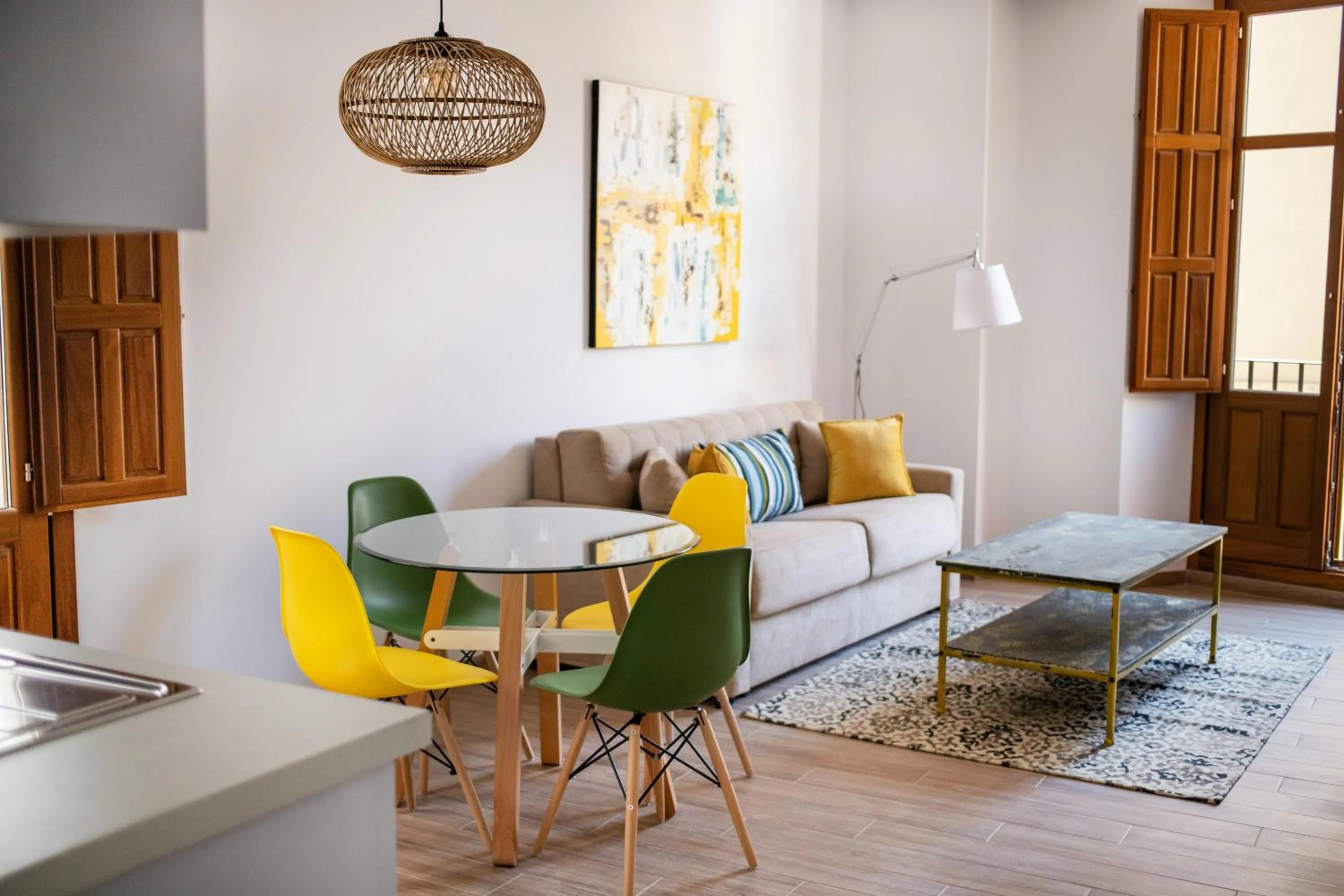 Living room in Feelathome Mártires Apartments