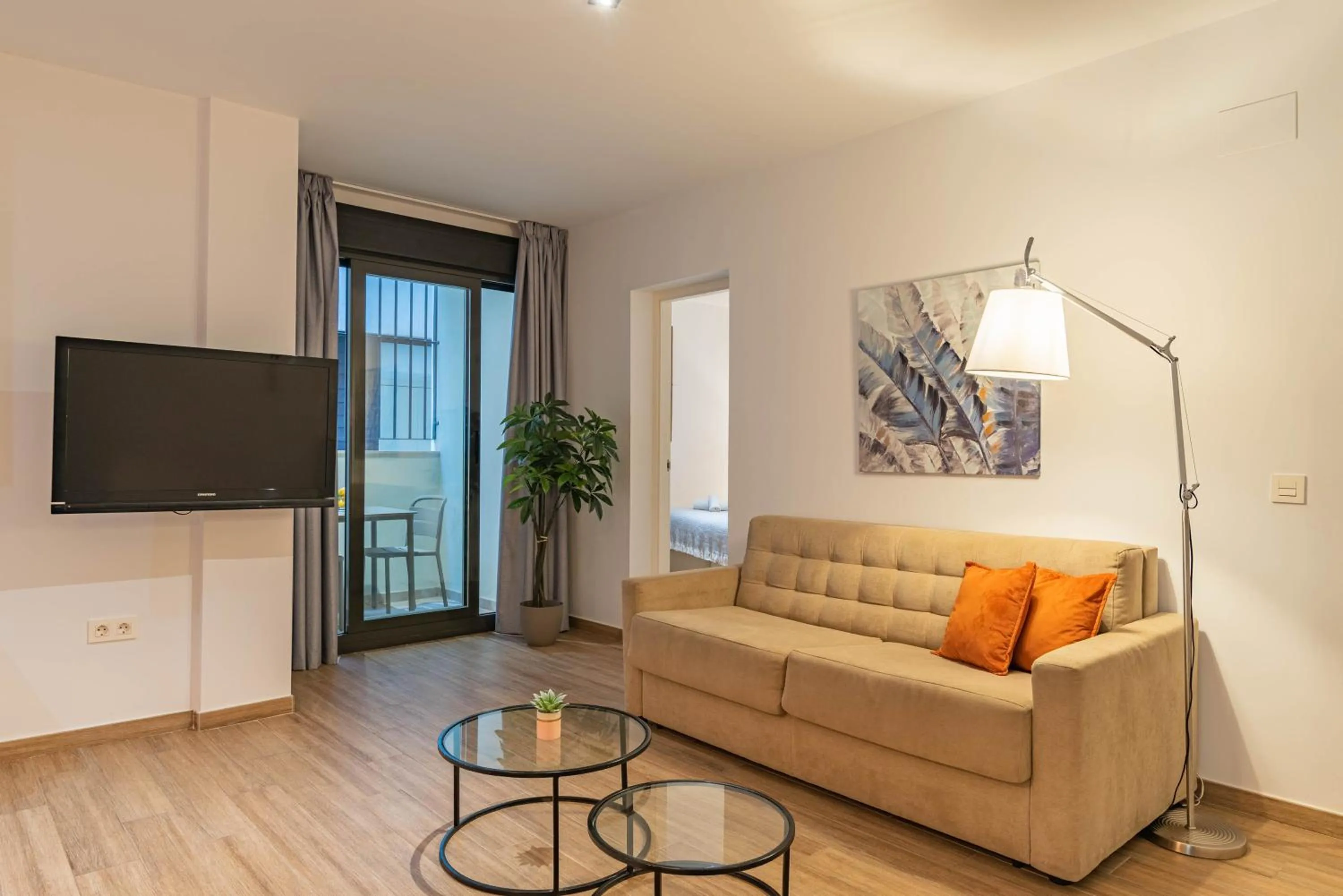 Living room in Feelathome Mártires Apartments