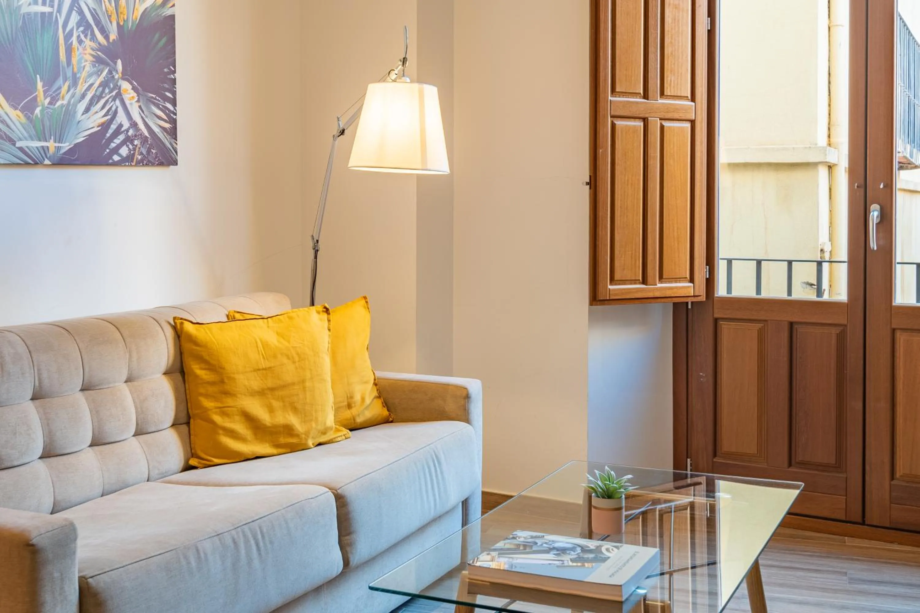 Seating area in Feelathome Mártires Apartments