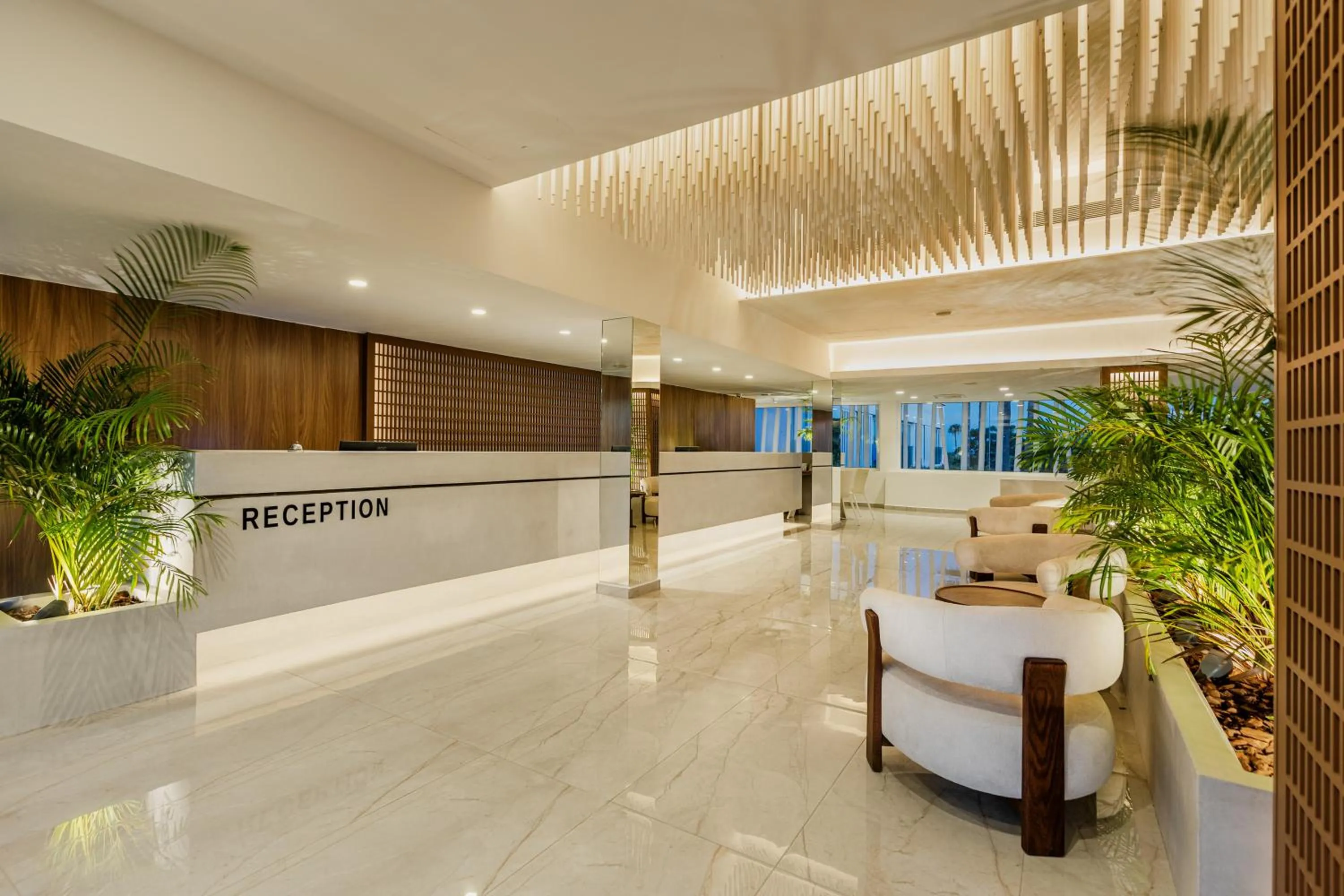 Lobby or reception in So White Beach Resort