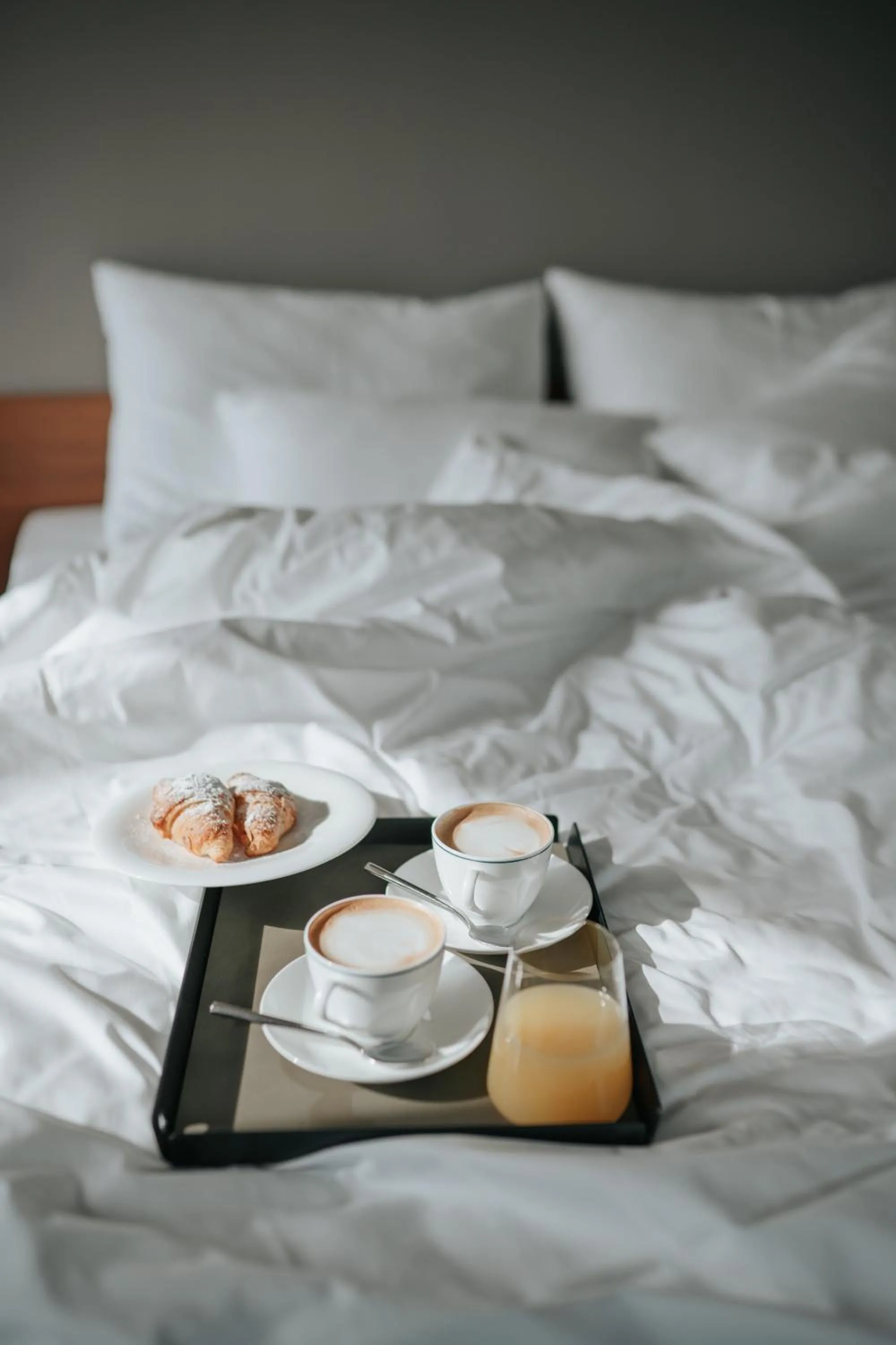 Bed in Garni-Hotel Der Forsterhof