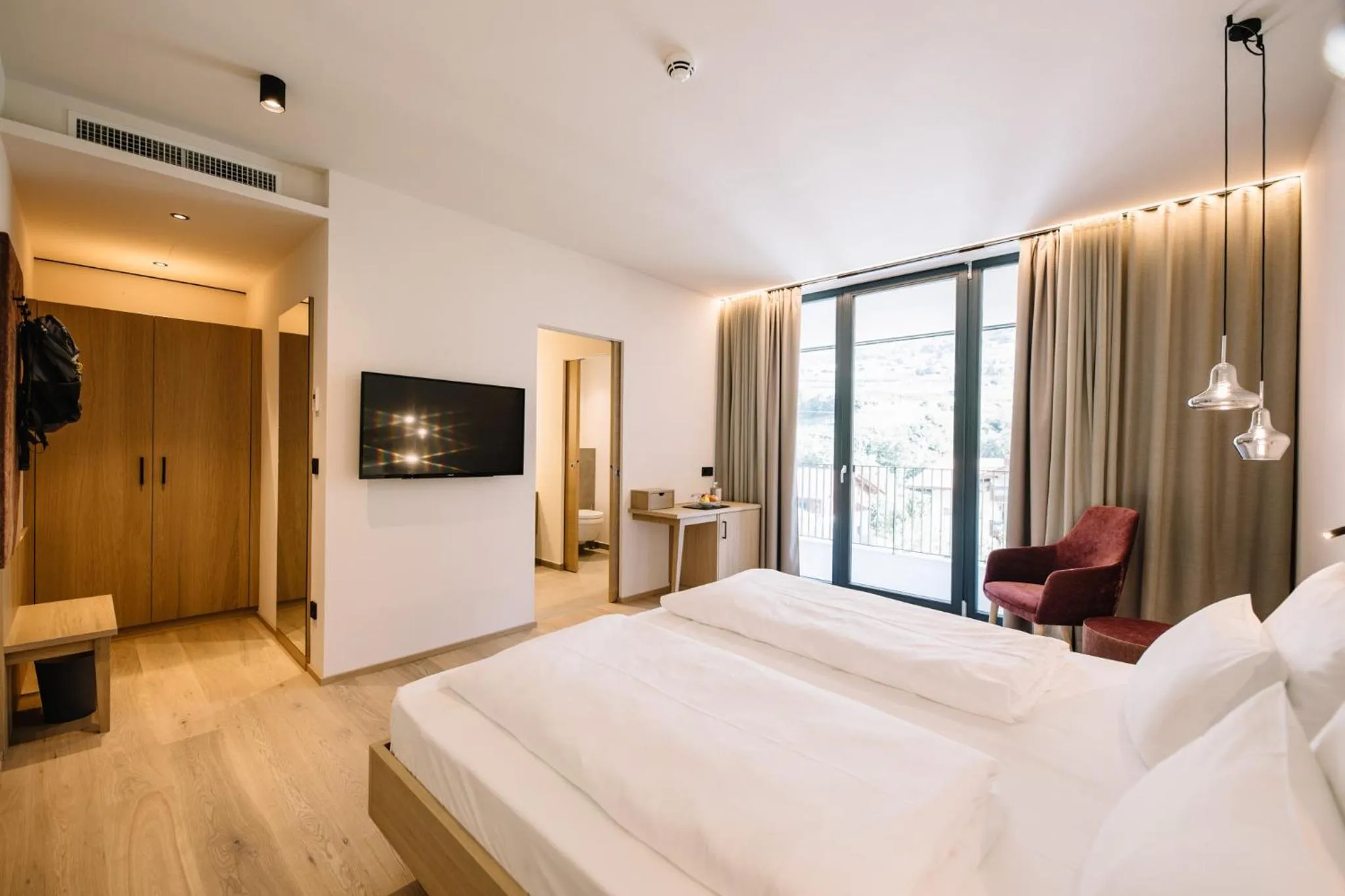 Photo of the whole room, Bed in Garni-Hotel Der Forsterhof