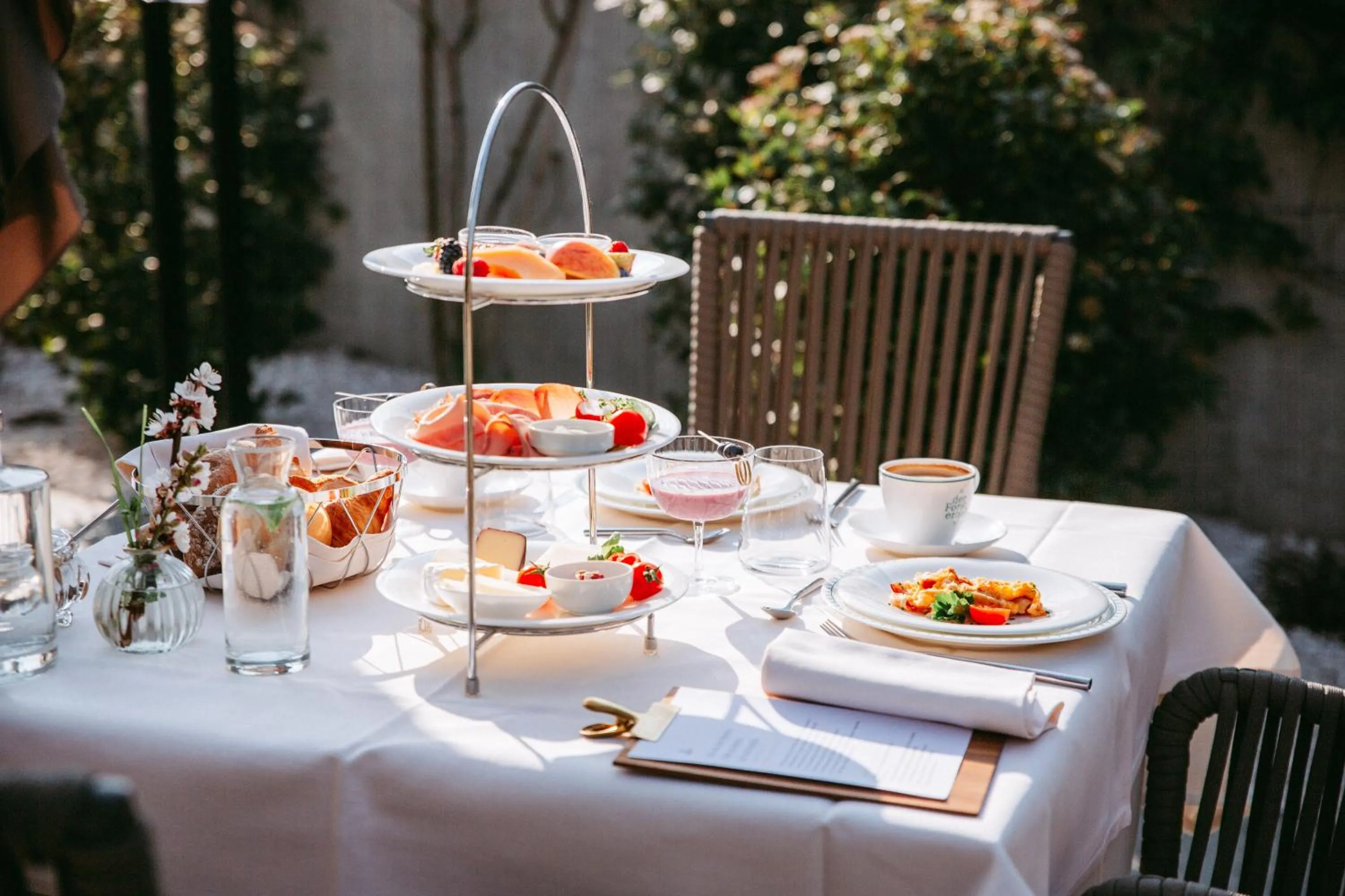 Breakfast in Garni-Hotel Der Forsterhof