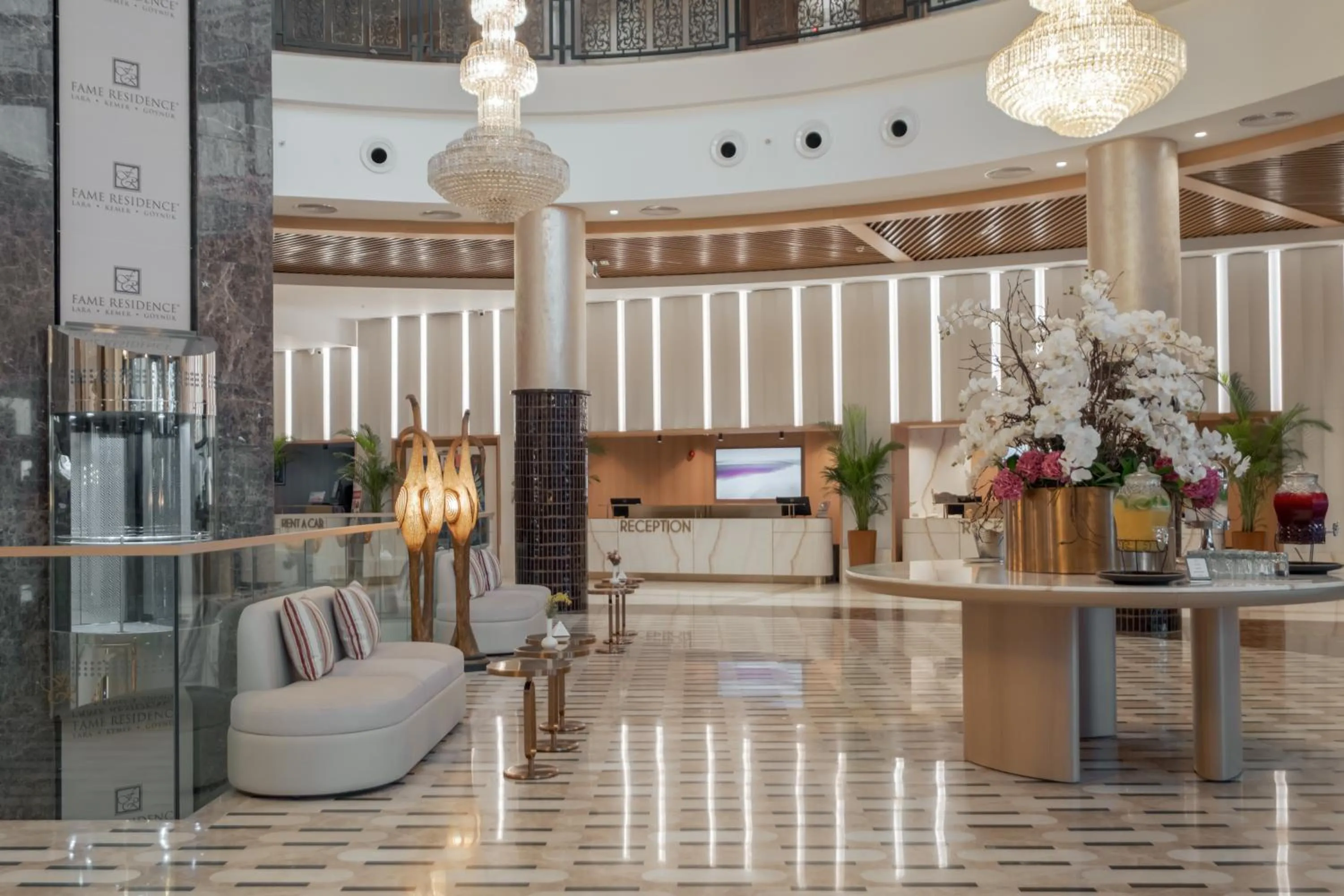 Lobby or reception in Fame Residence Lara & Spa