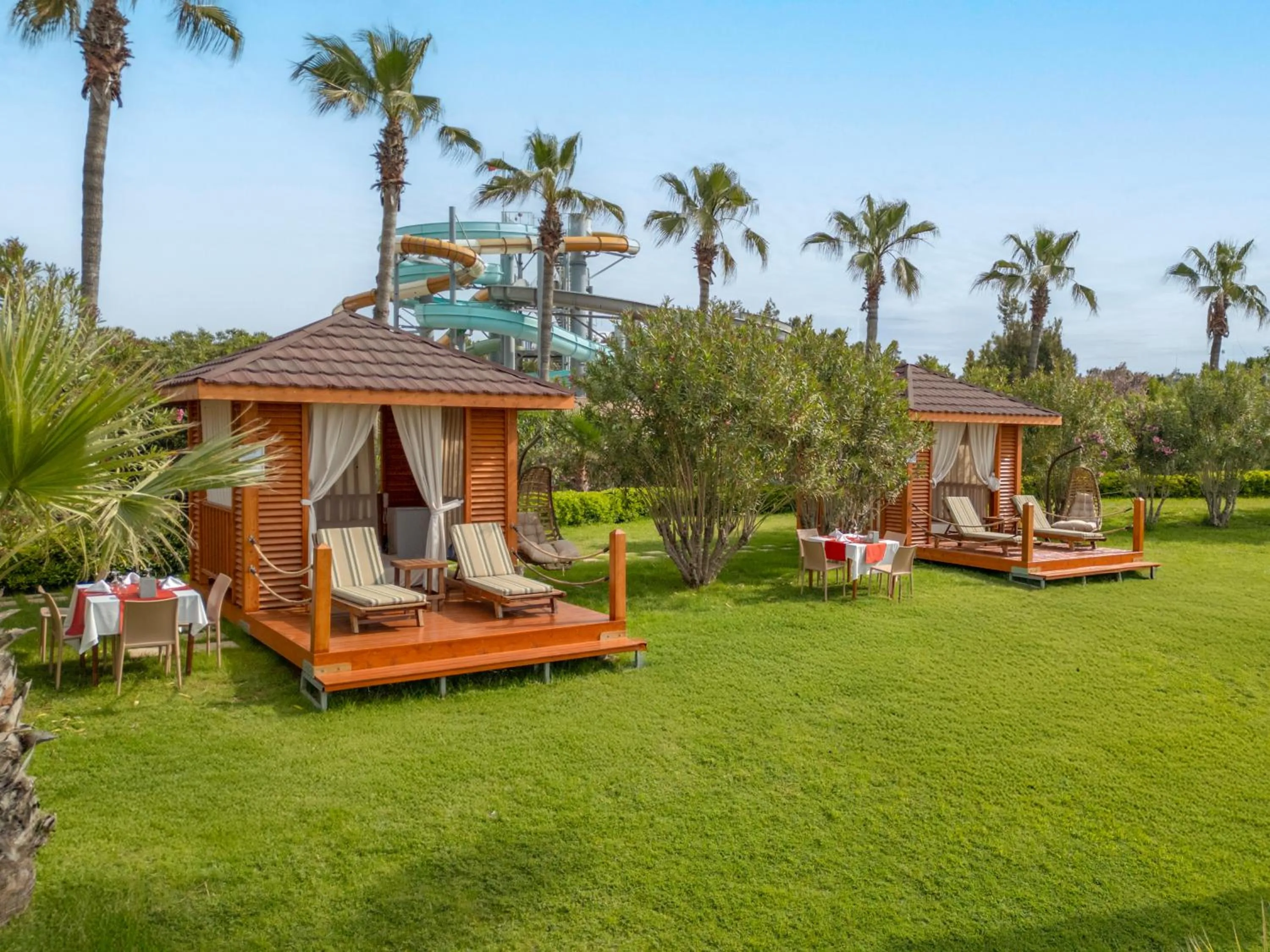 Garden in Fame Residence Lara & Spa