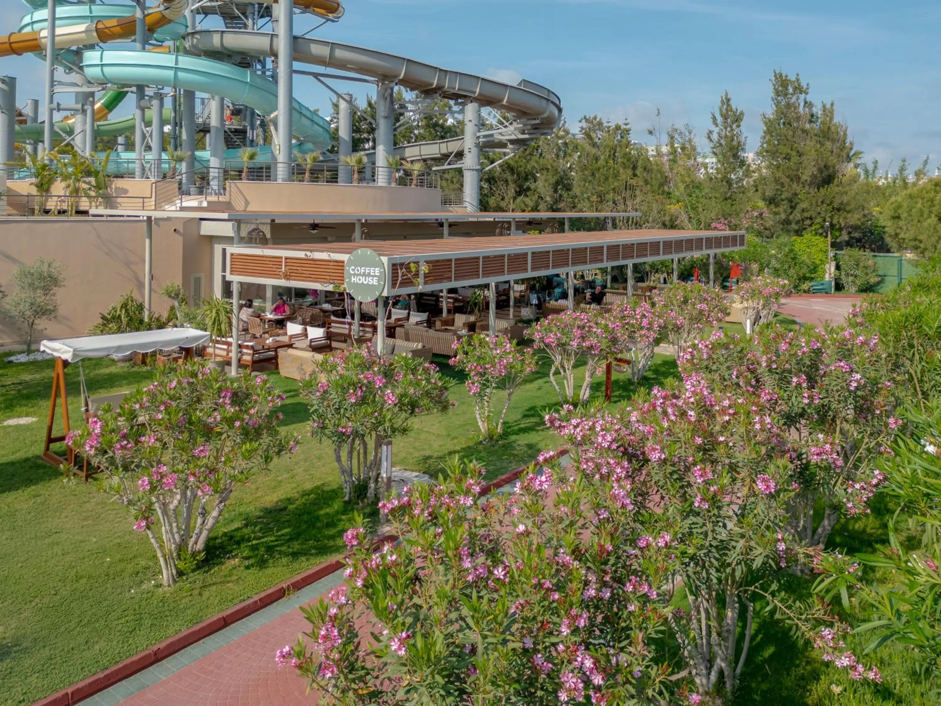 Coffee/tea facilities in Fame Residence Lara & Spa