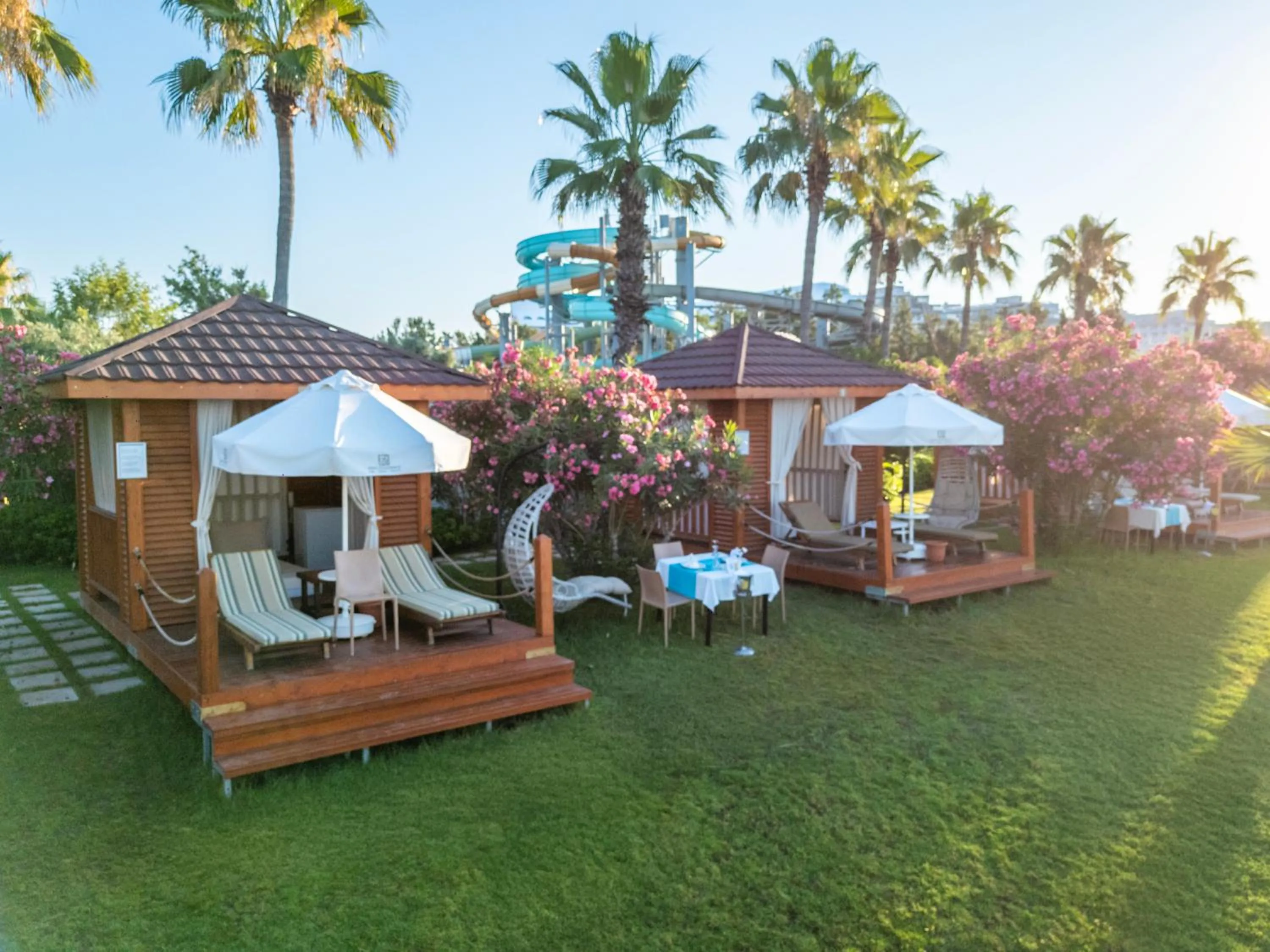 sunbed in Fame Residence Lara & Spa