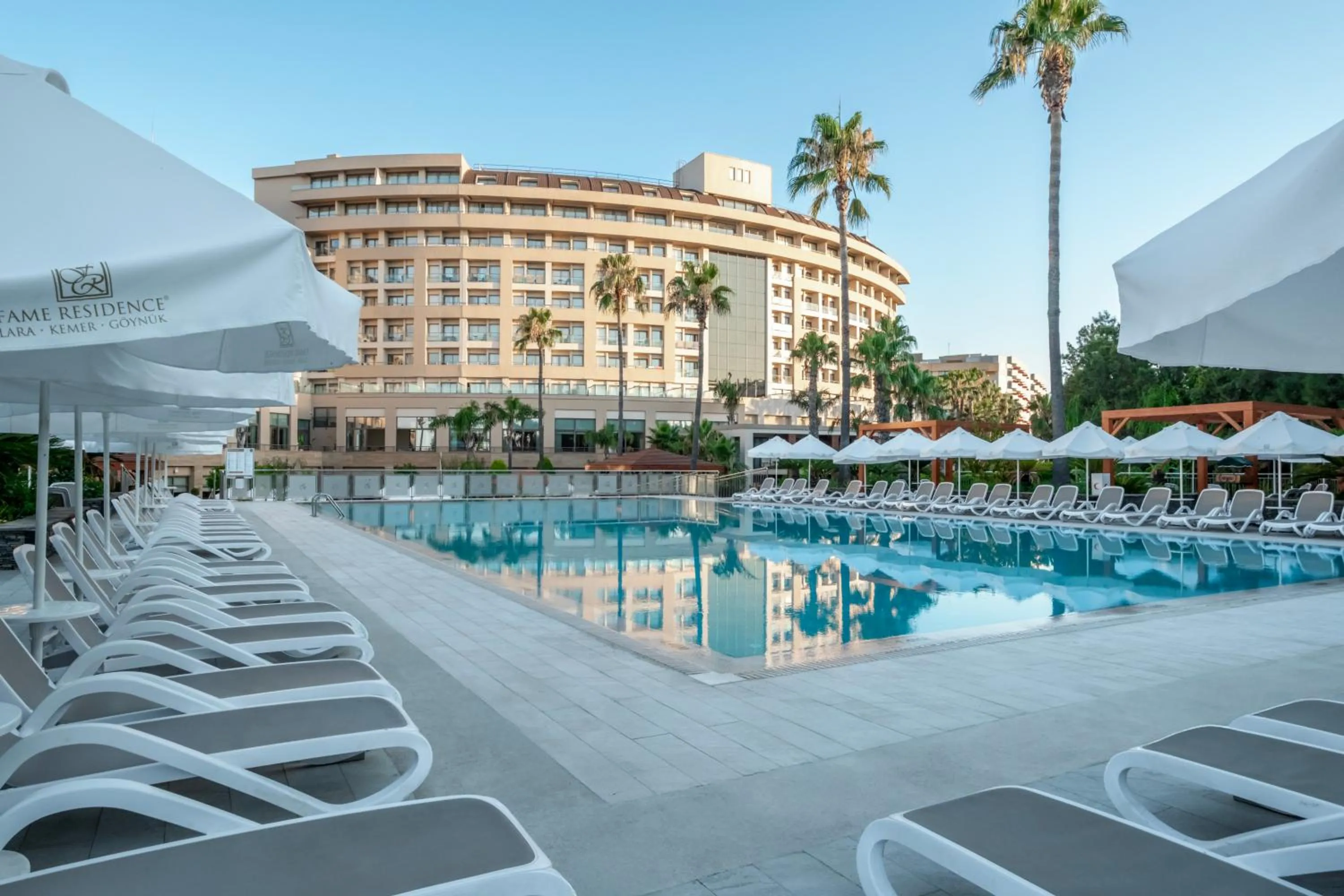 Swimming pool in Fame Residence Lara & Spa