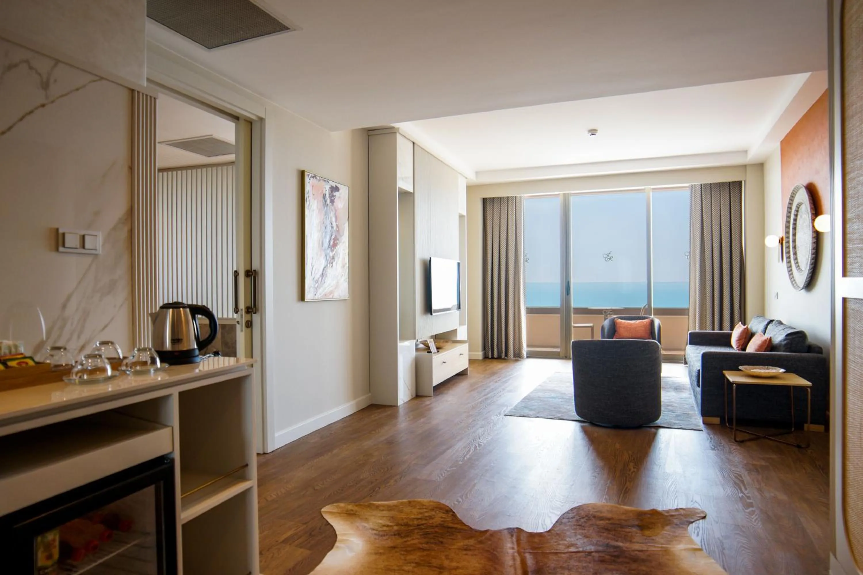 Seating area in Fame Residence Lara & Spa