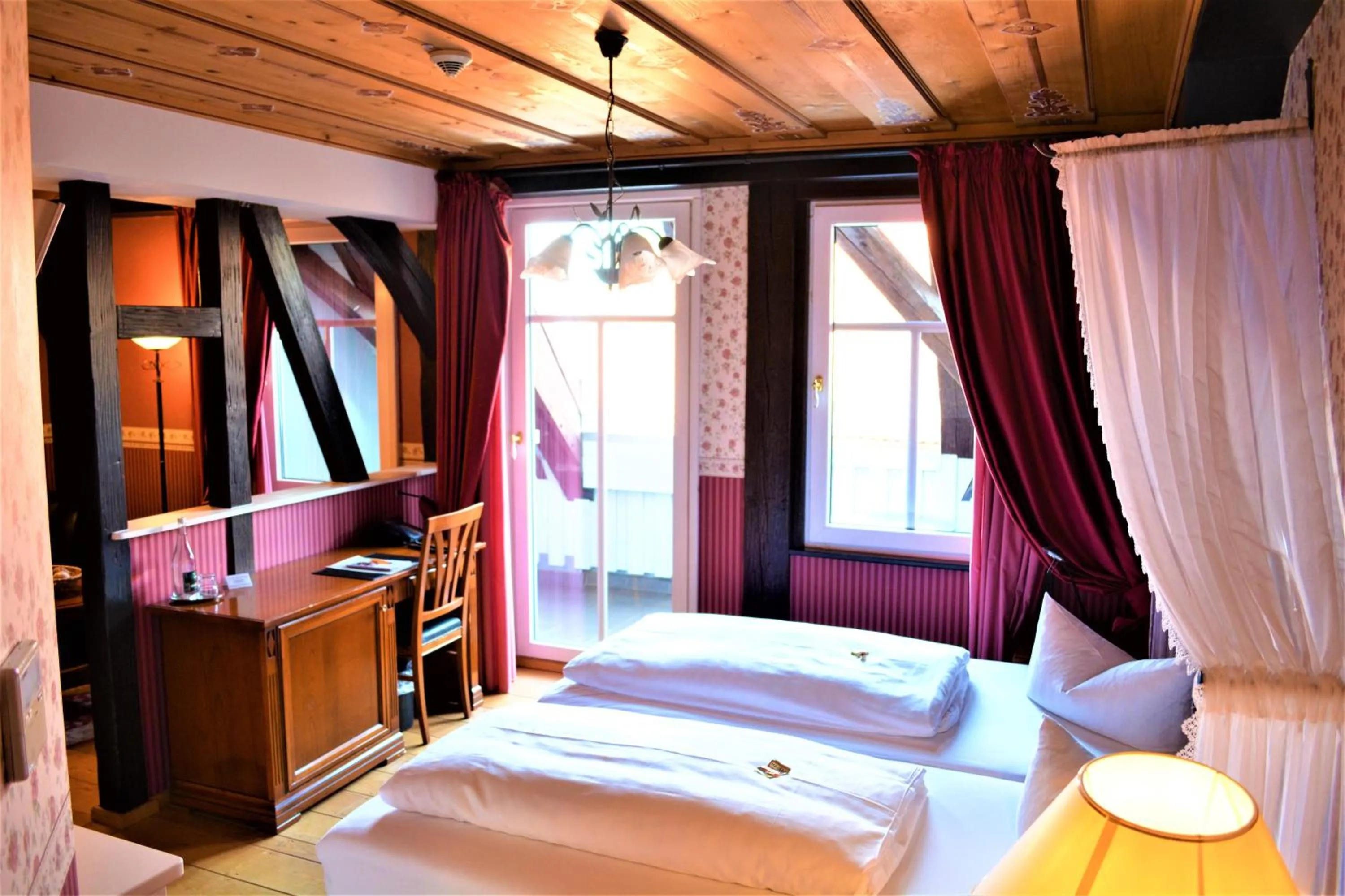 Bed in Die Kronacher Stadthotels