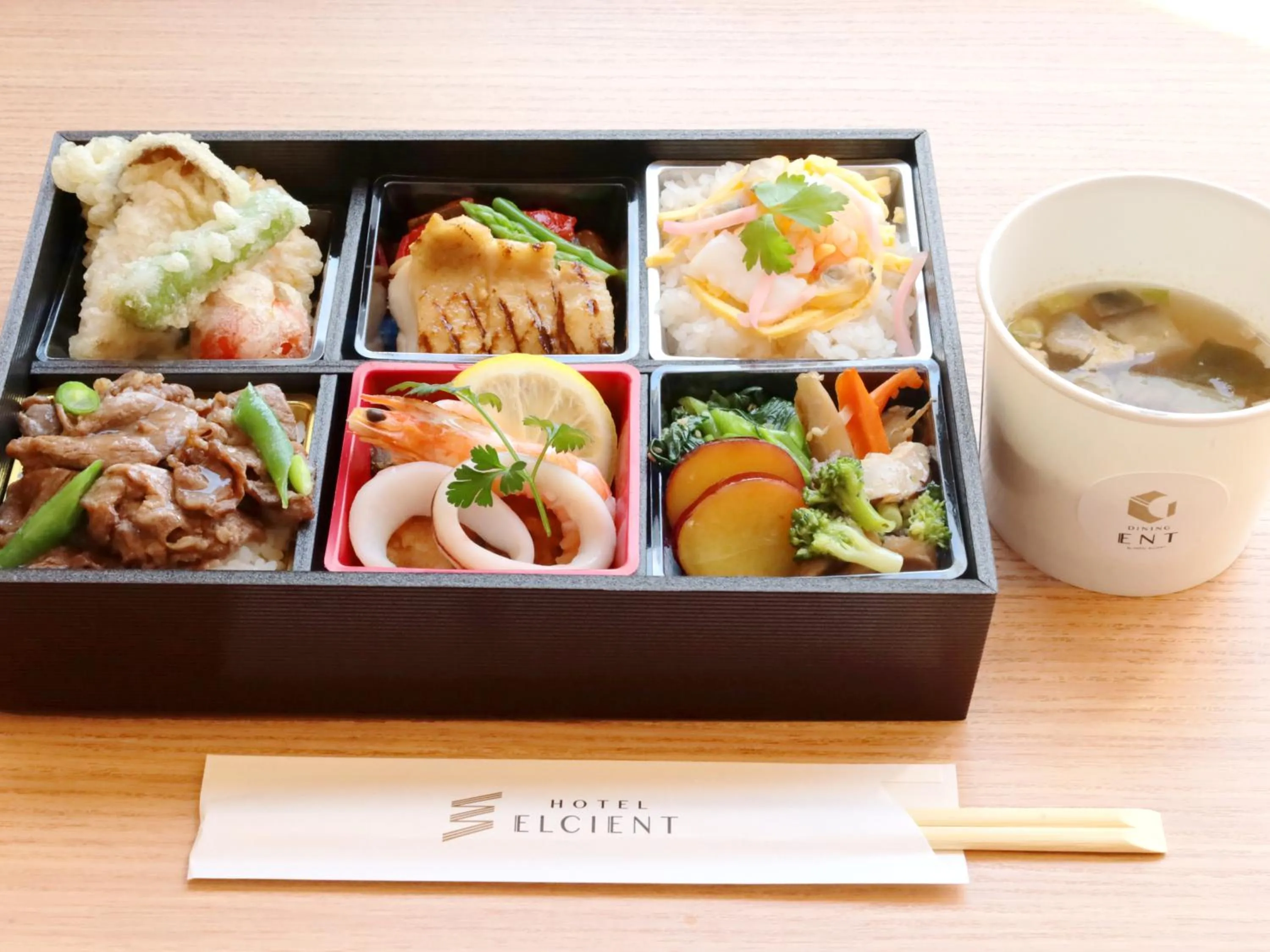 Meals in Hotel Elcient Kyoto Hachijoguchi