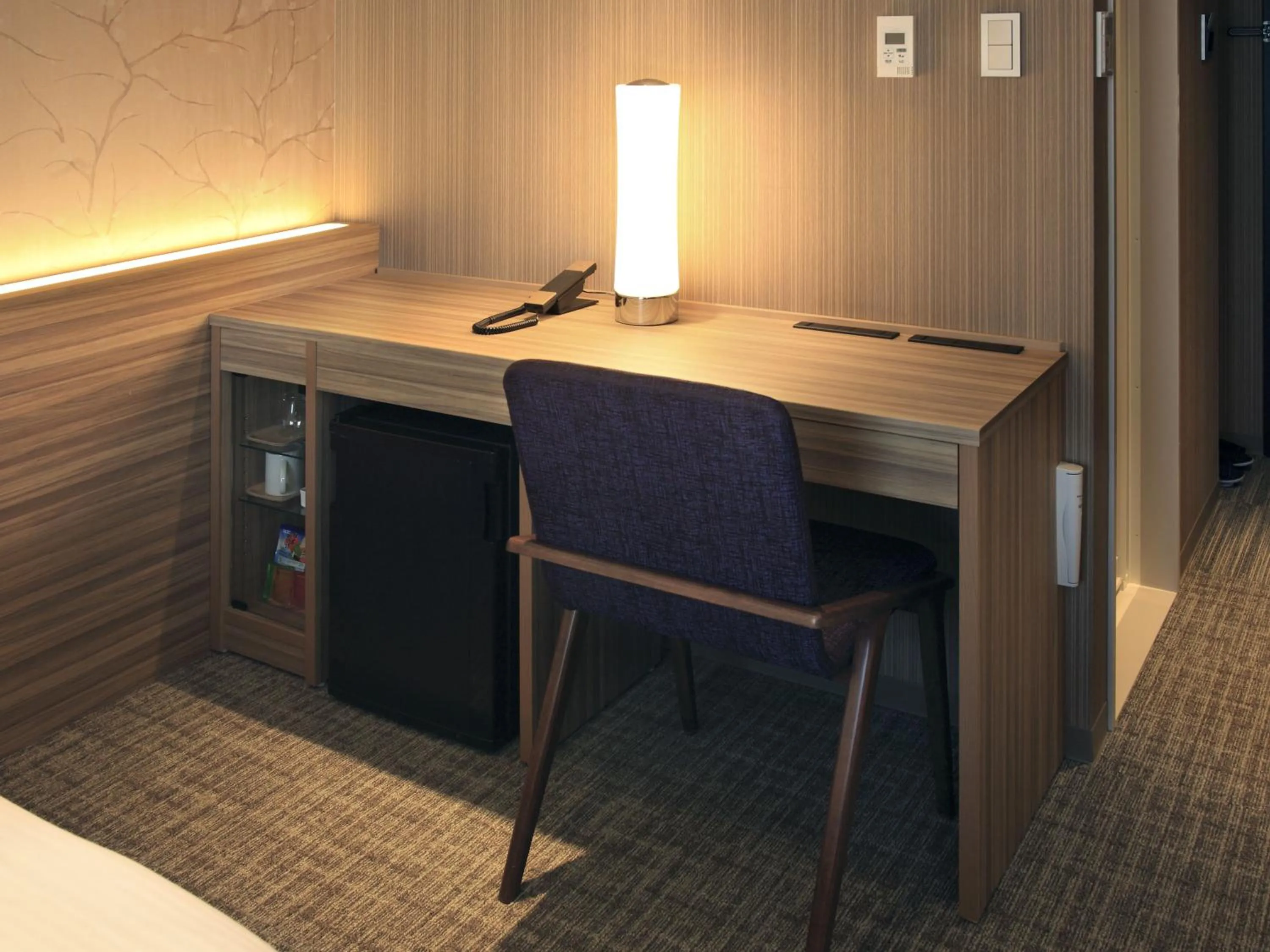 Photo of the whole room in Hotel Elcient Kyoto Hachijoguchi