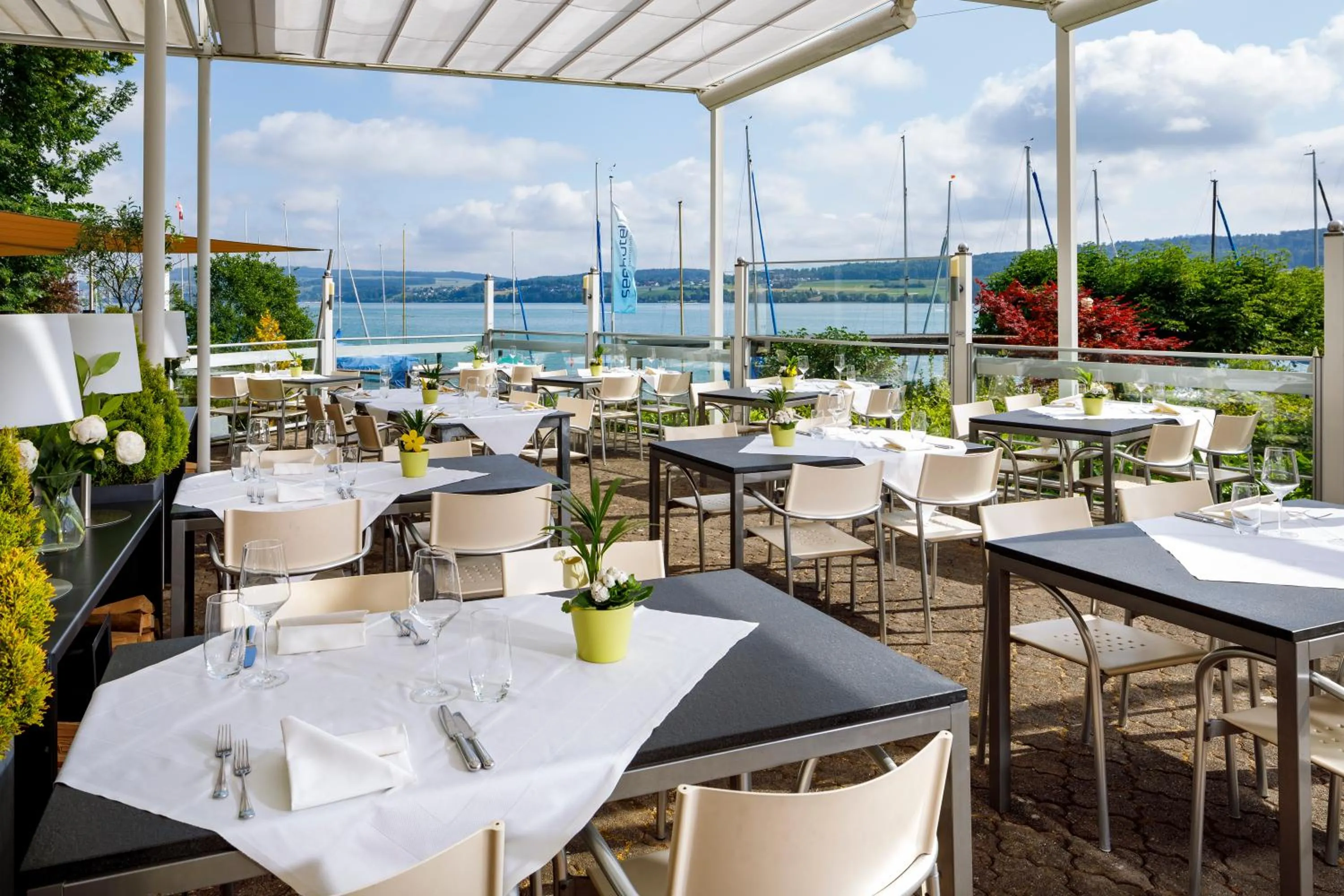 Balcony/Terrace in Seehotel Beinwil am See Swiss Quality