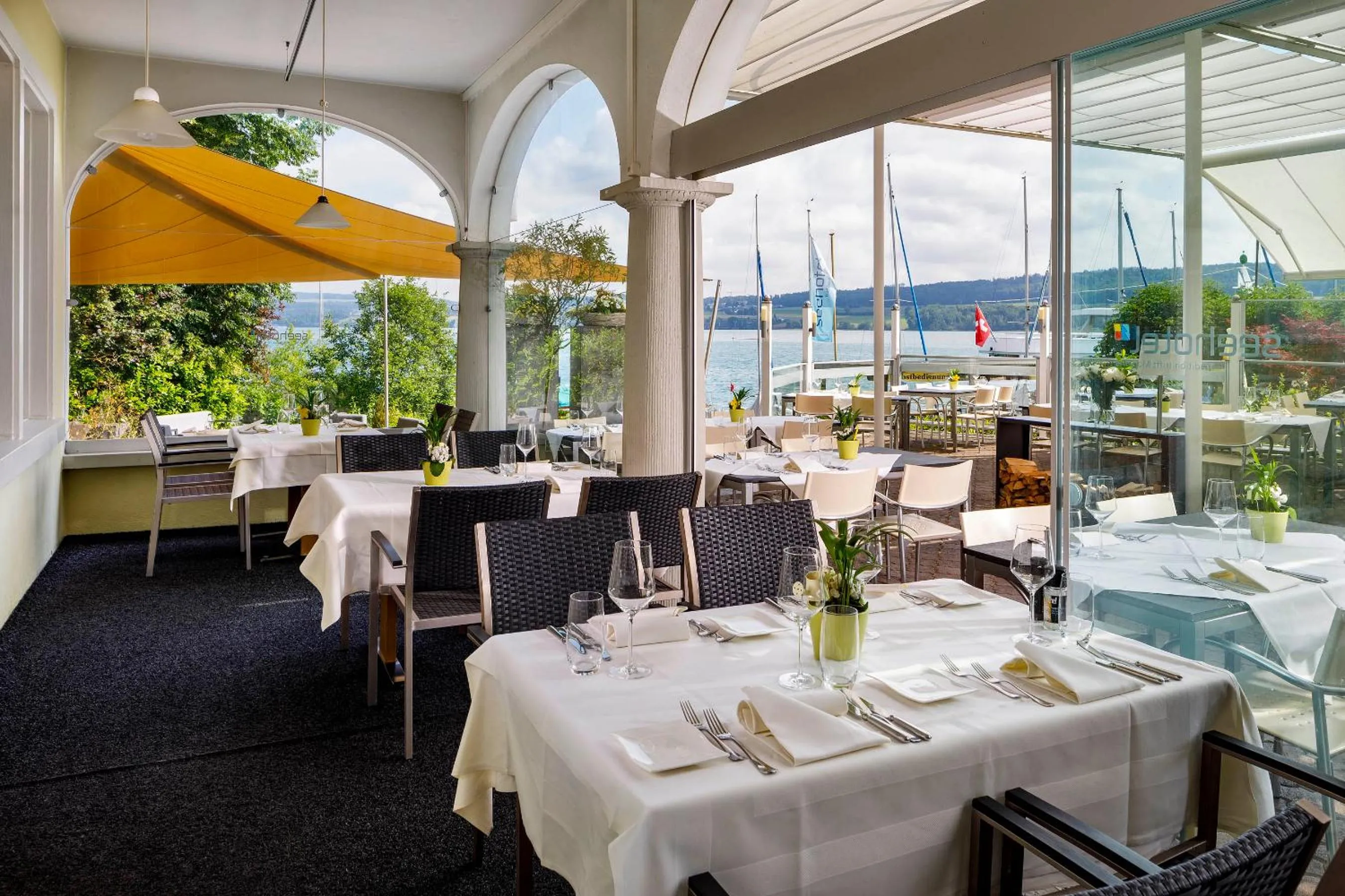 Restaurant/places to eat in Seehotel Beinwil am See Swiss Quality
