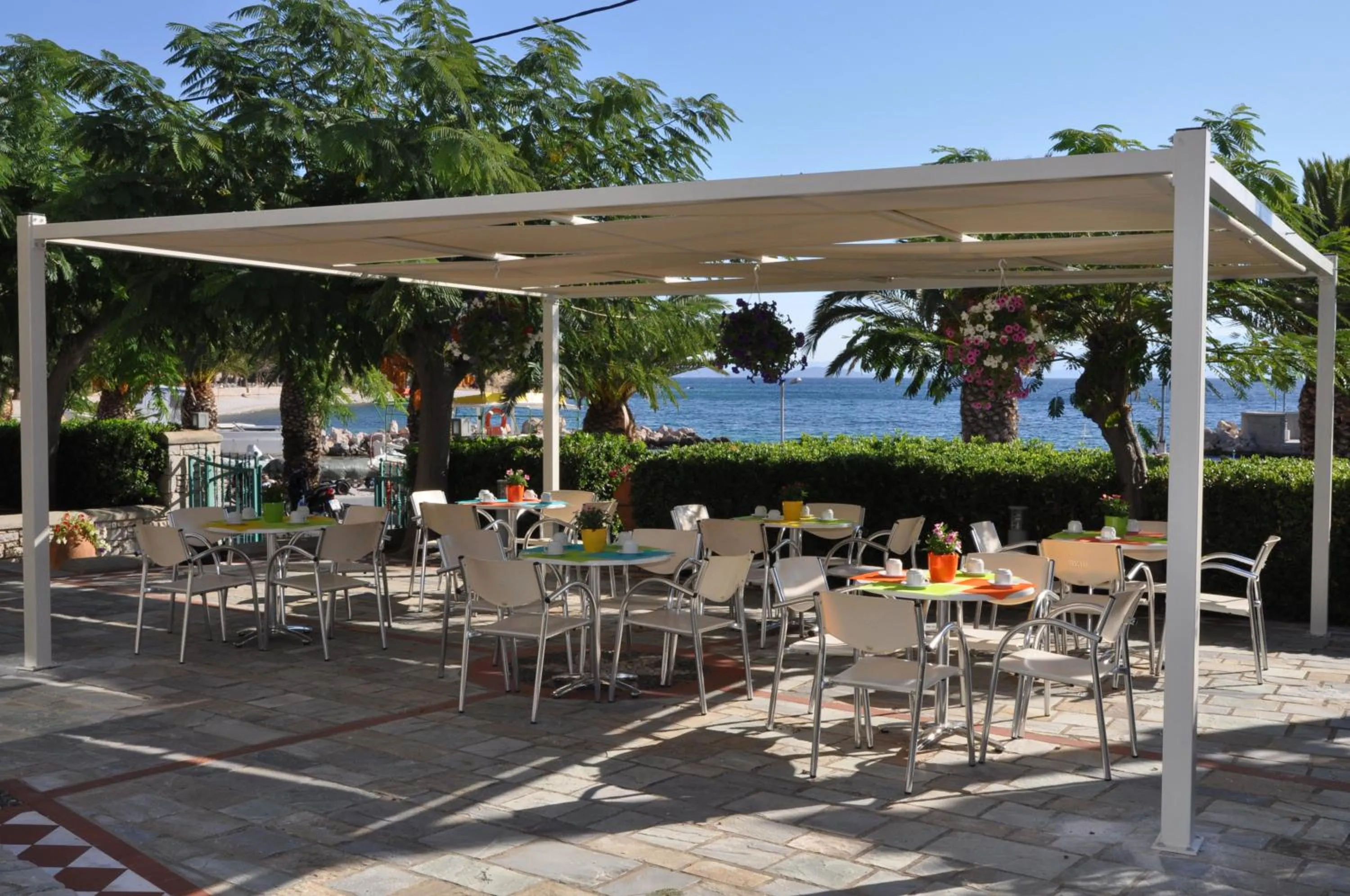 Patio in Kyveli Hotel Apartments