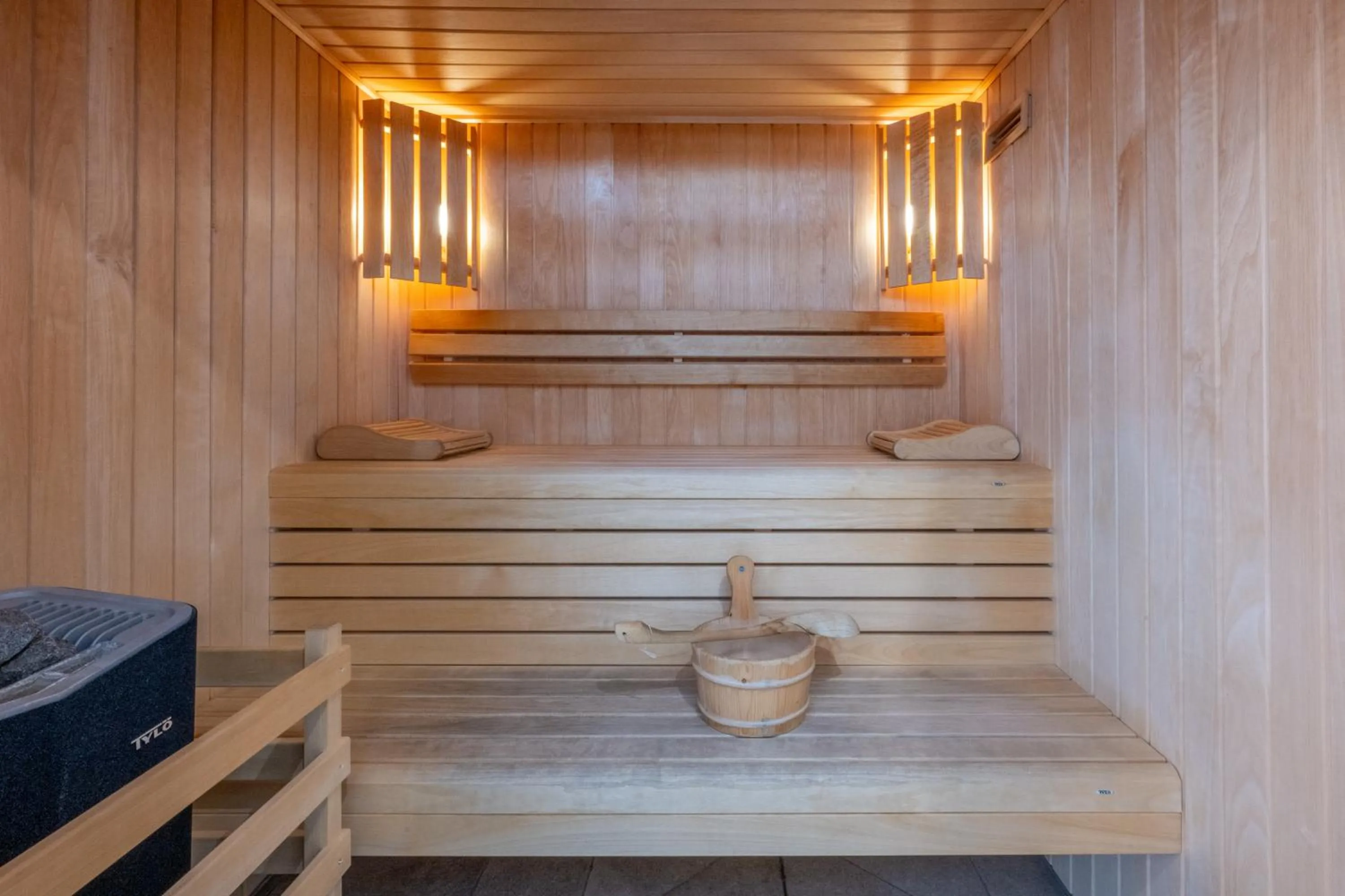 Sauna in Résidence Odalys Rêve d'île