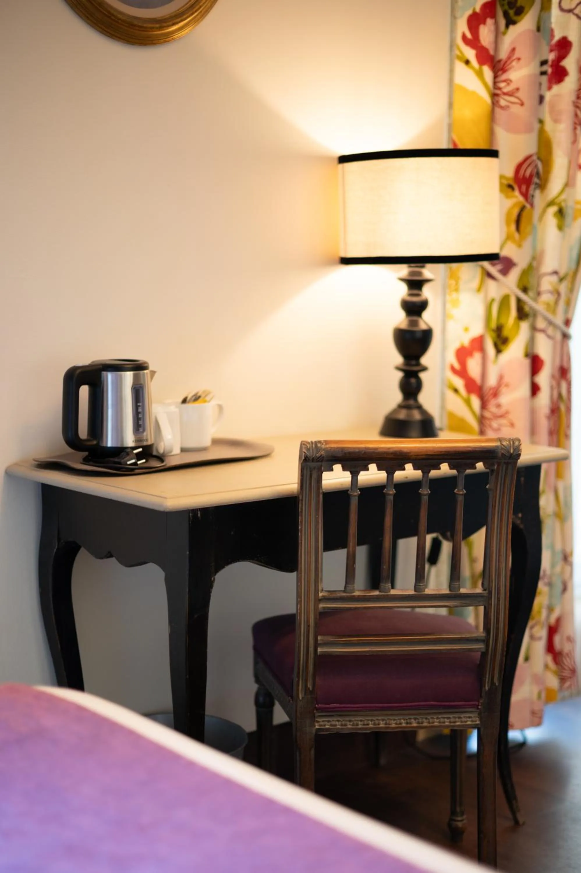 Decorative detail in Hôtel La Couleuvrine Sarlat Centre Ville