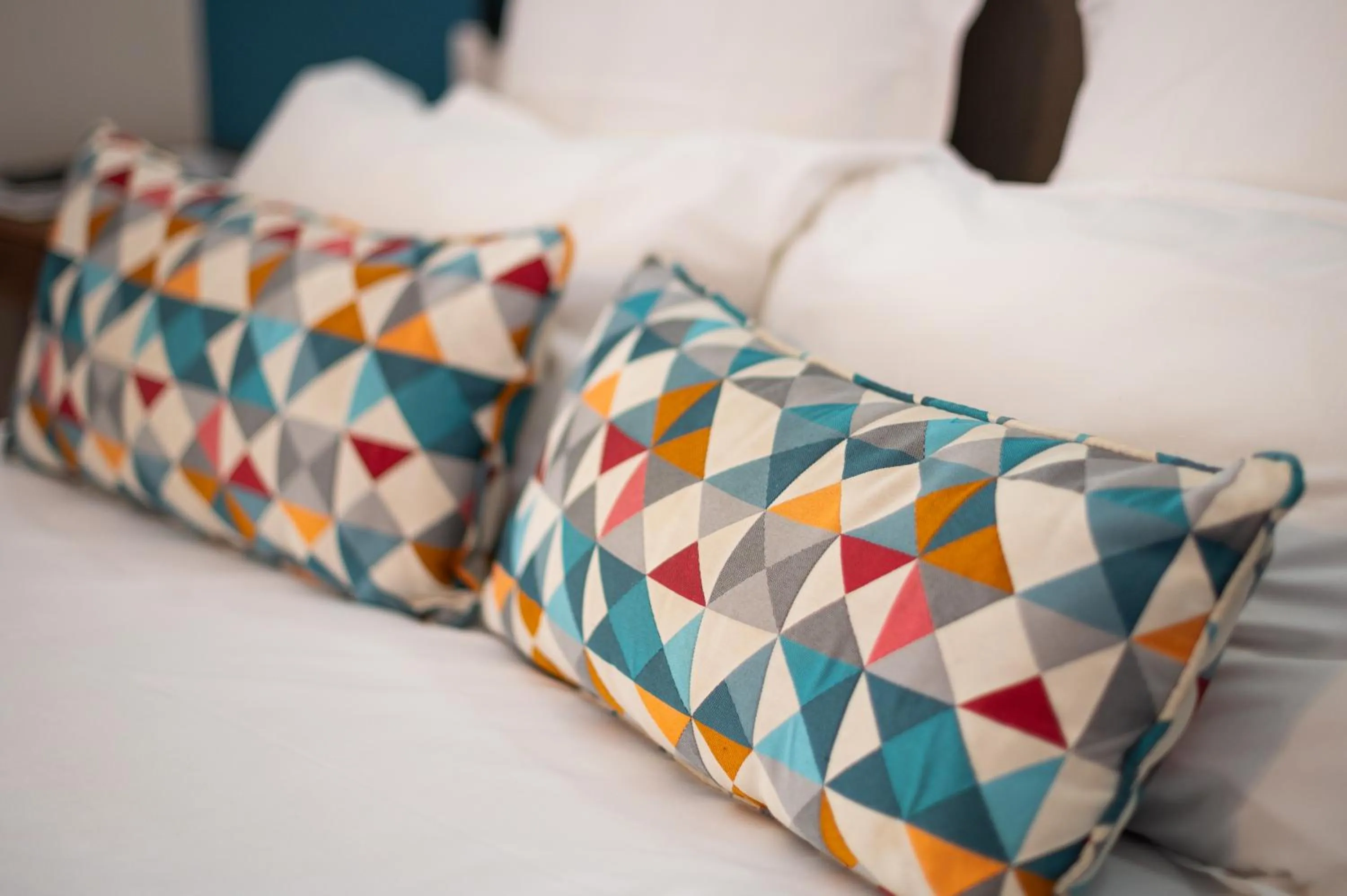 Decorative detail, Bed in Hôtel La Couleuvrine Sarlat Centre Ville