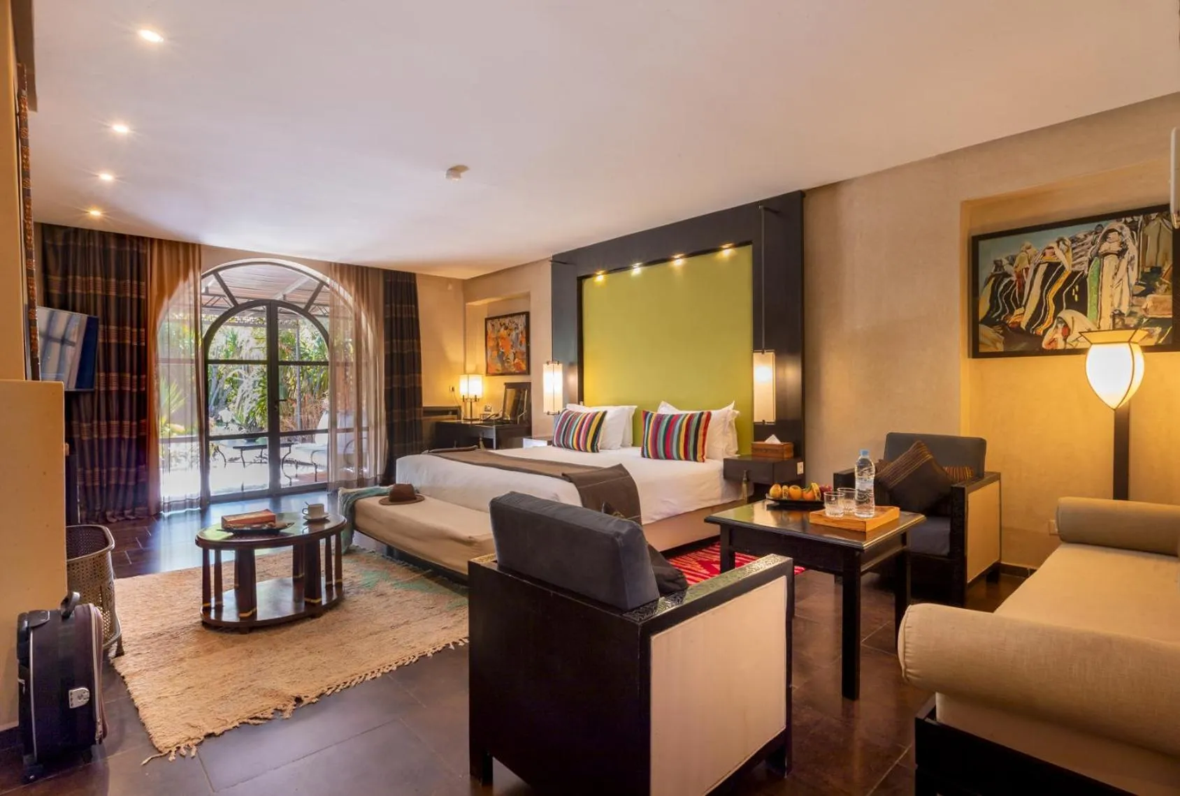 Photo of the whole room, Bed in Palais Mirage d'Atlas, Suites de Luxe & Spa