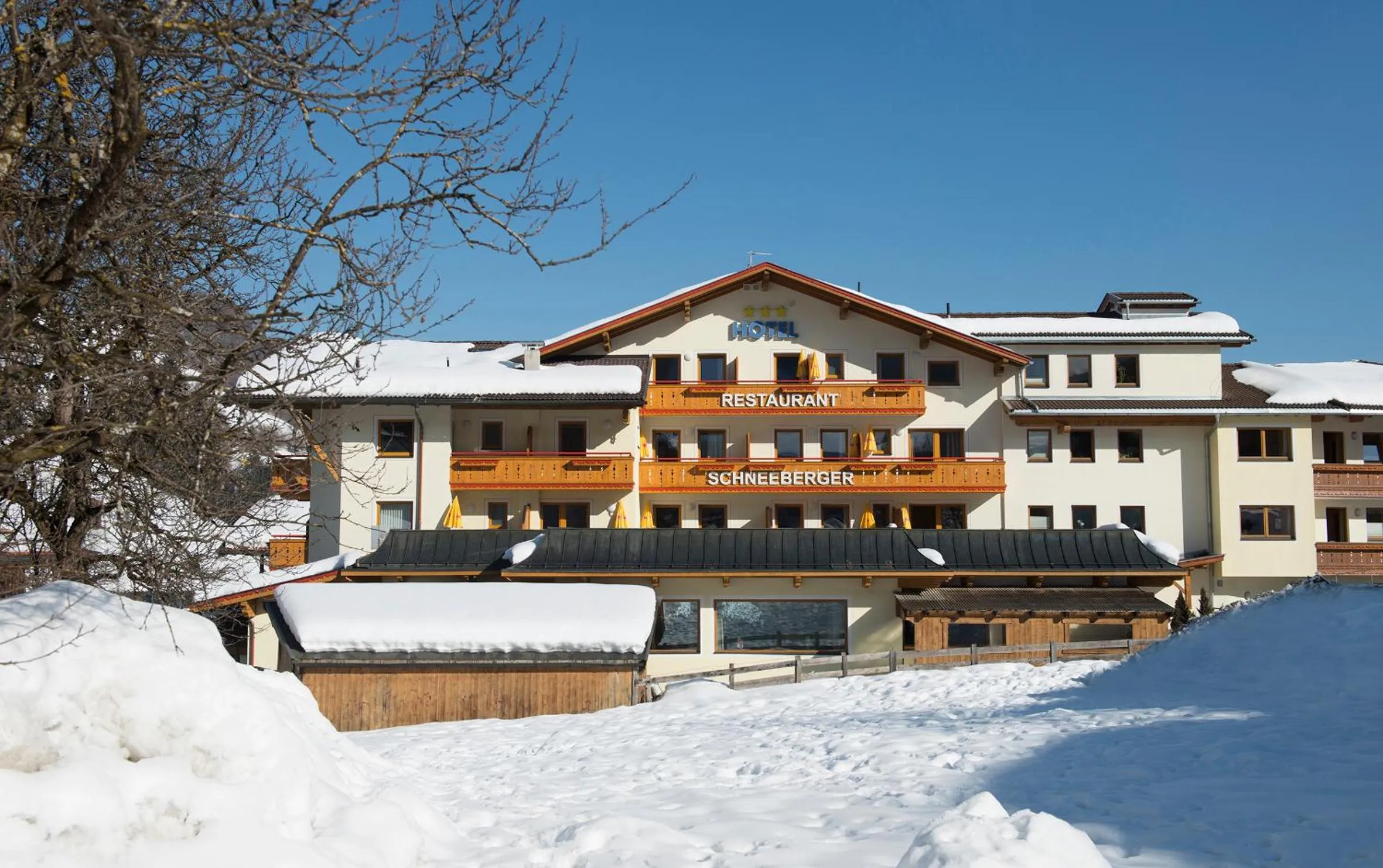 Property building in Hotel Schneeberger