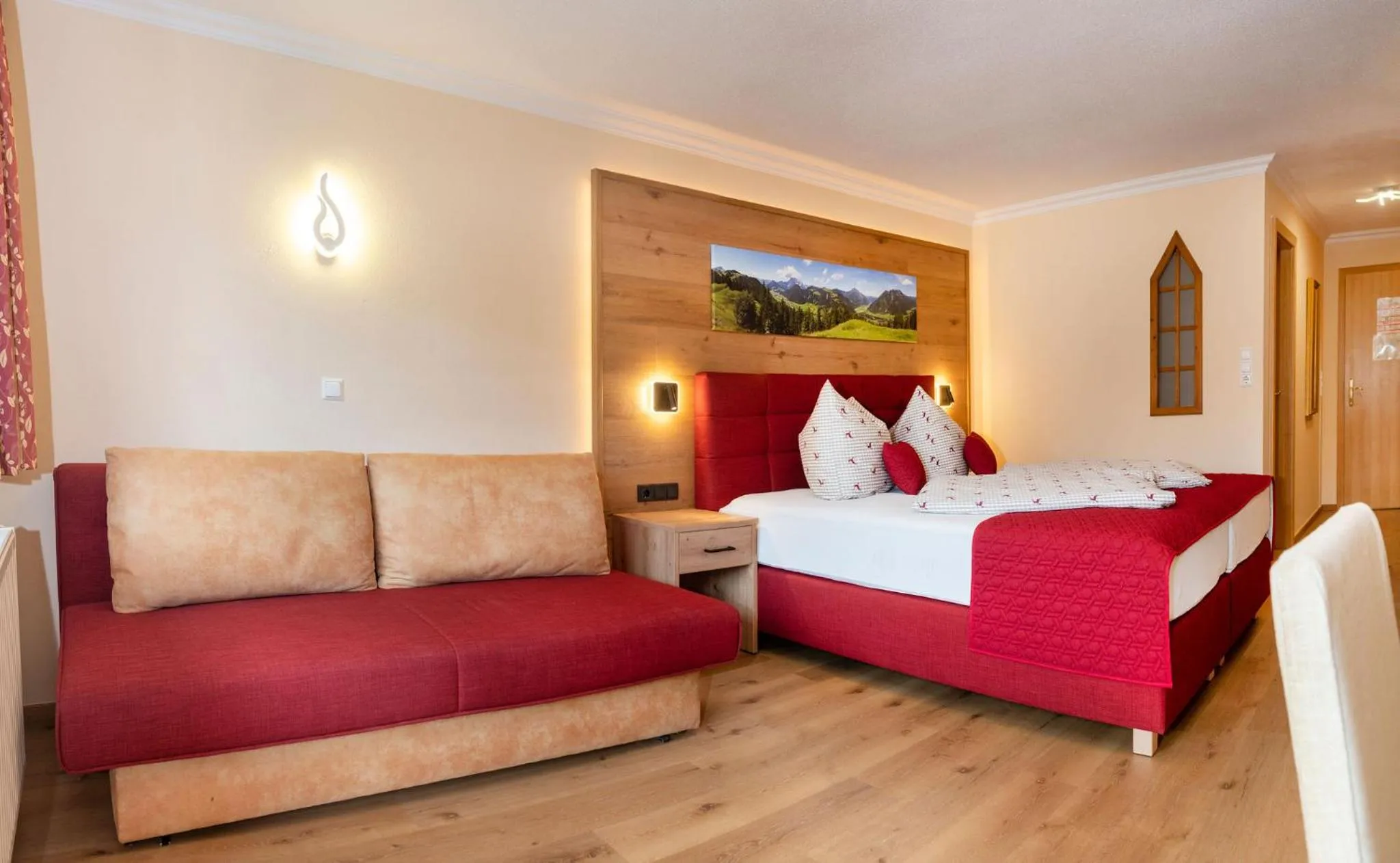 Photo of the whole room, Bed in Hotel Schneeberger