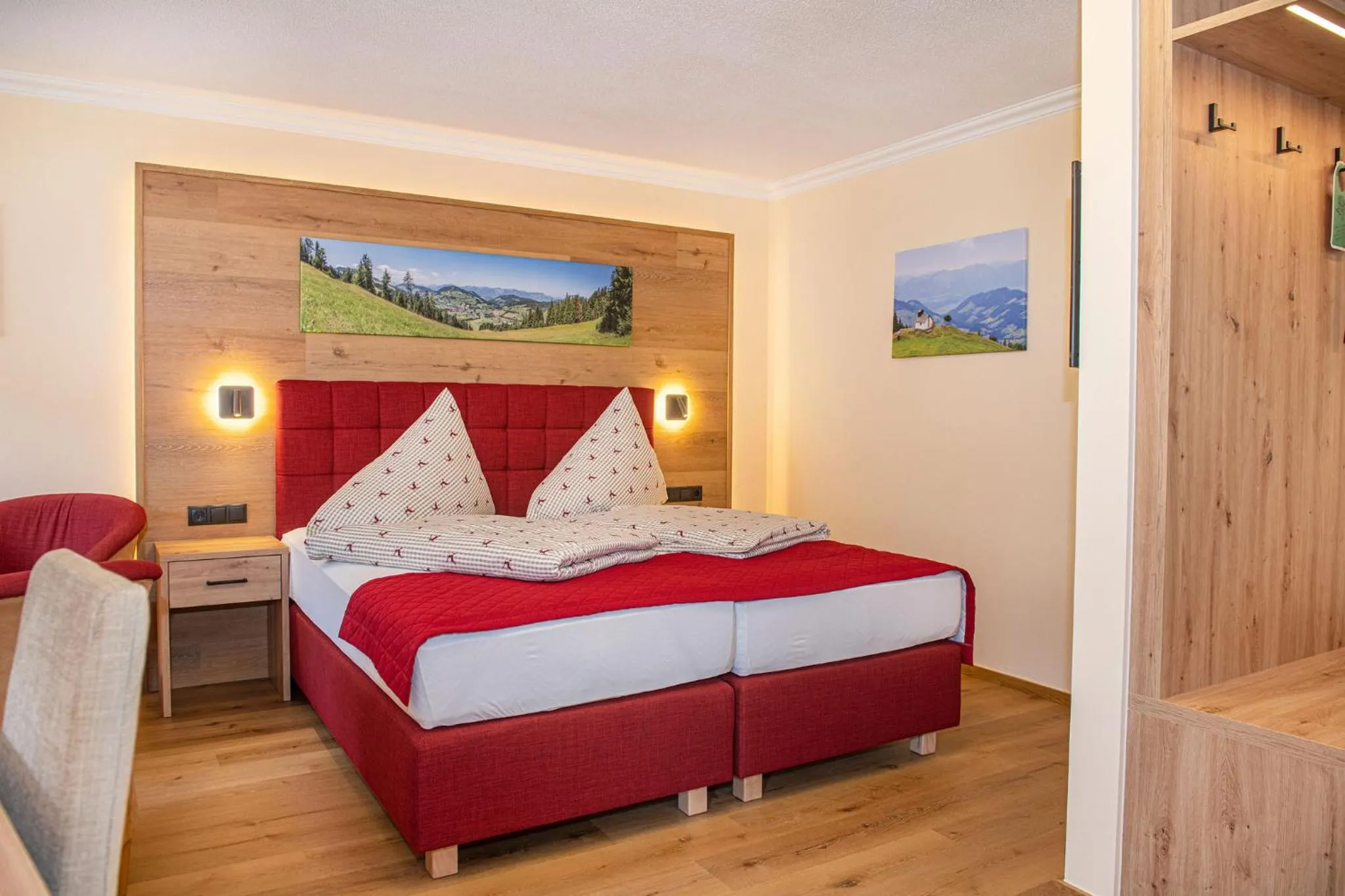 Photo of the whole room, Bed in Hotel Schneeberger