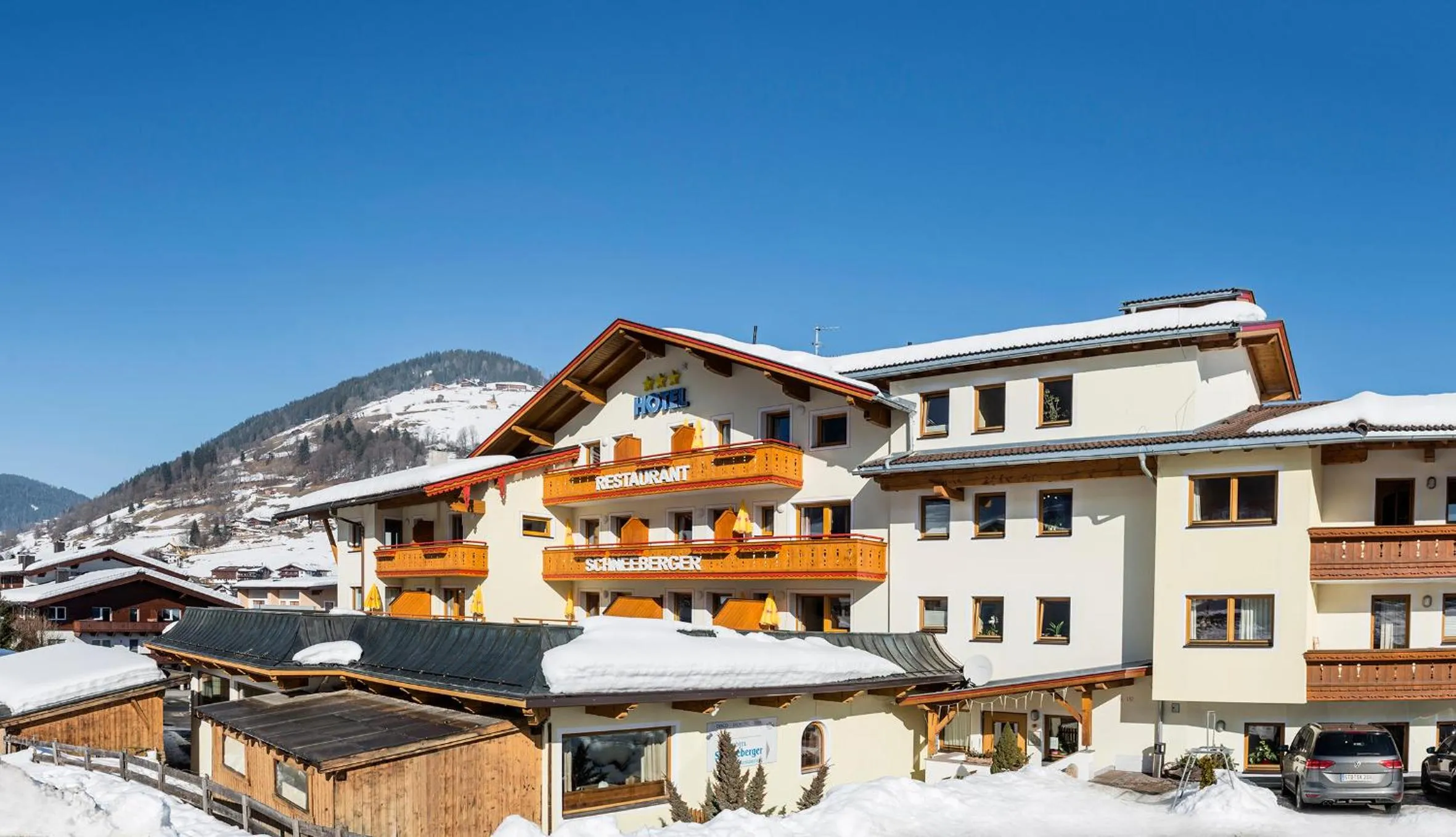 Property building in Hotel Schneeberger