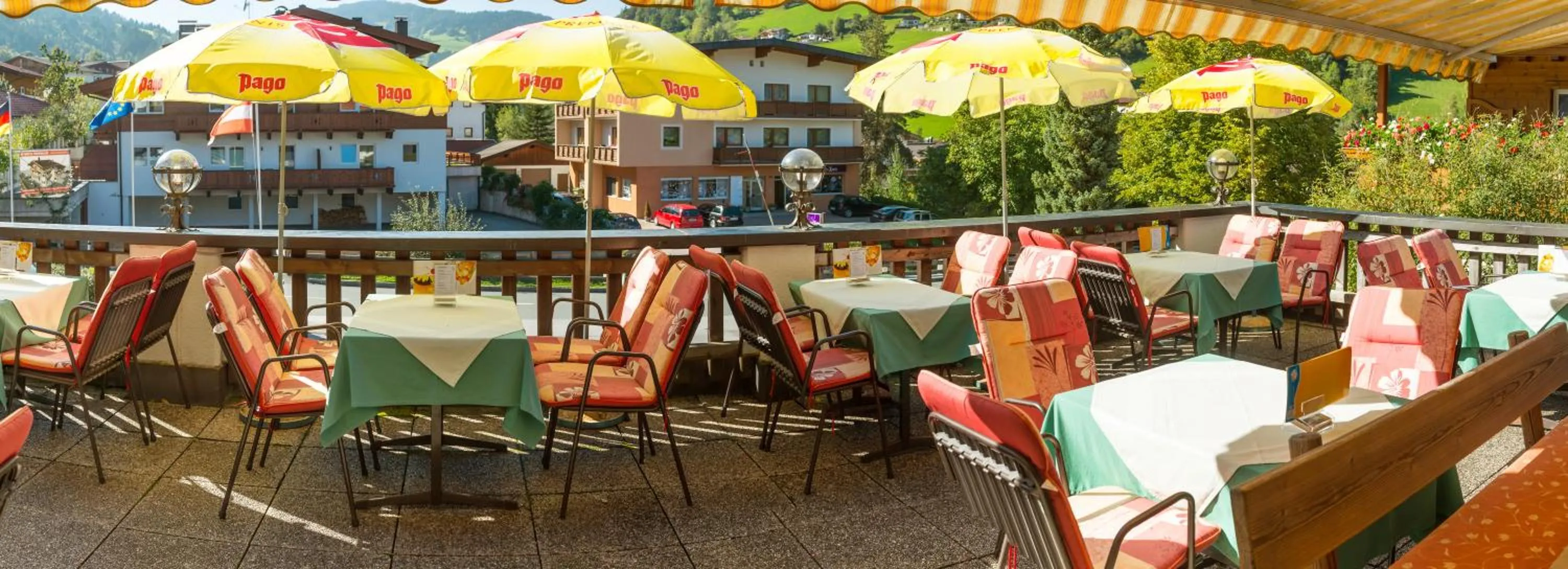 Balcony/Terrace in Hotel Schneeberger