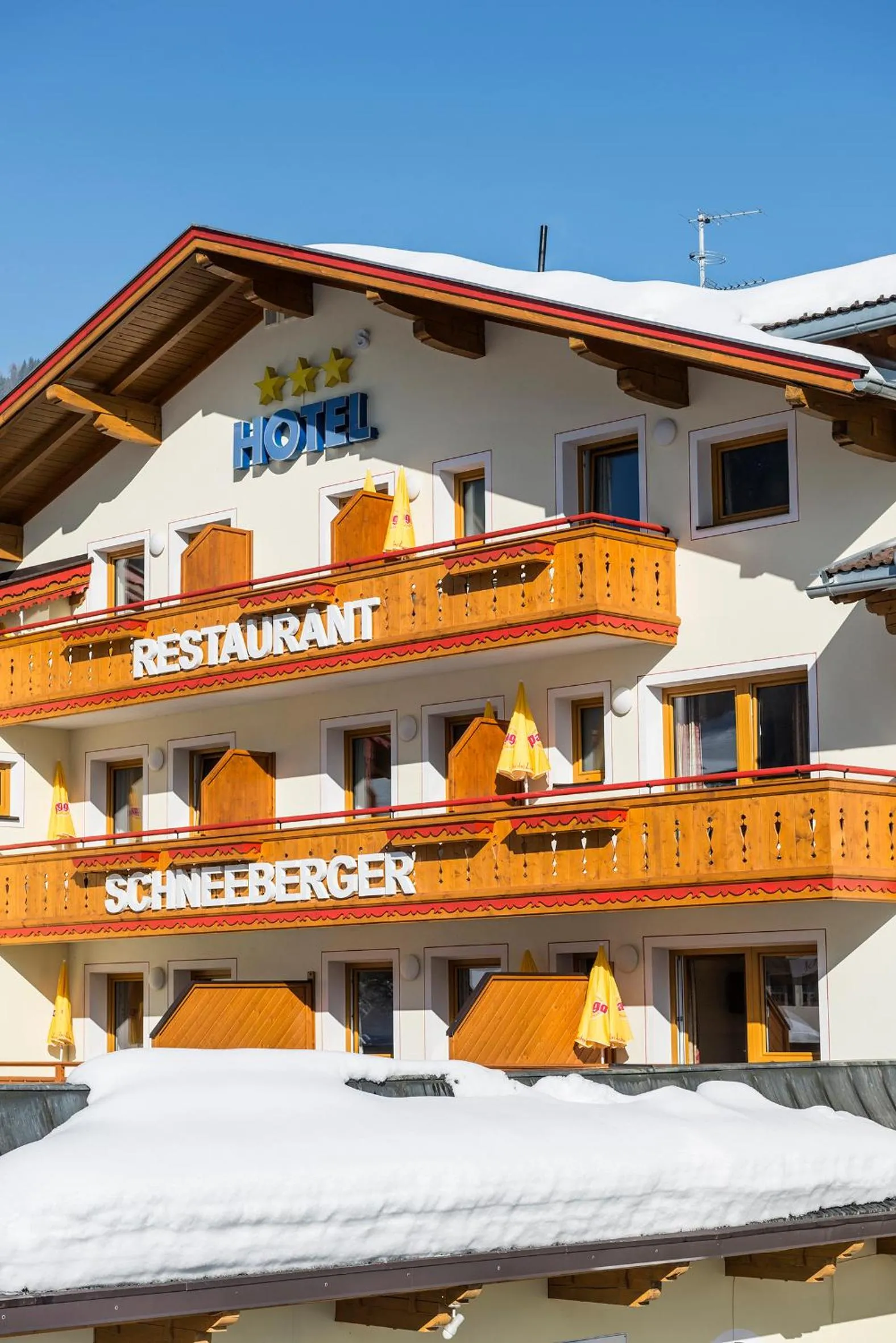 Property building in Hotel Schneeberger
