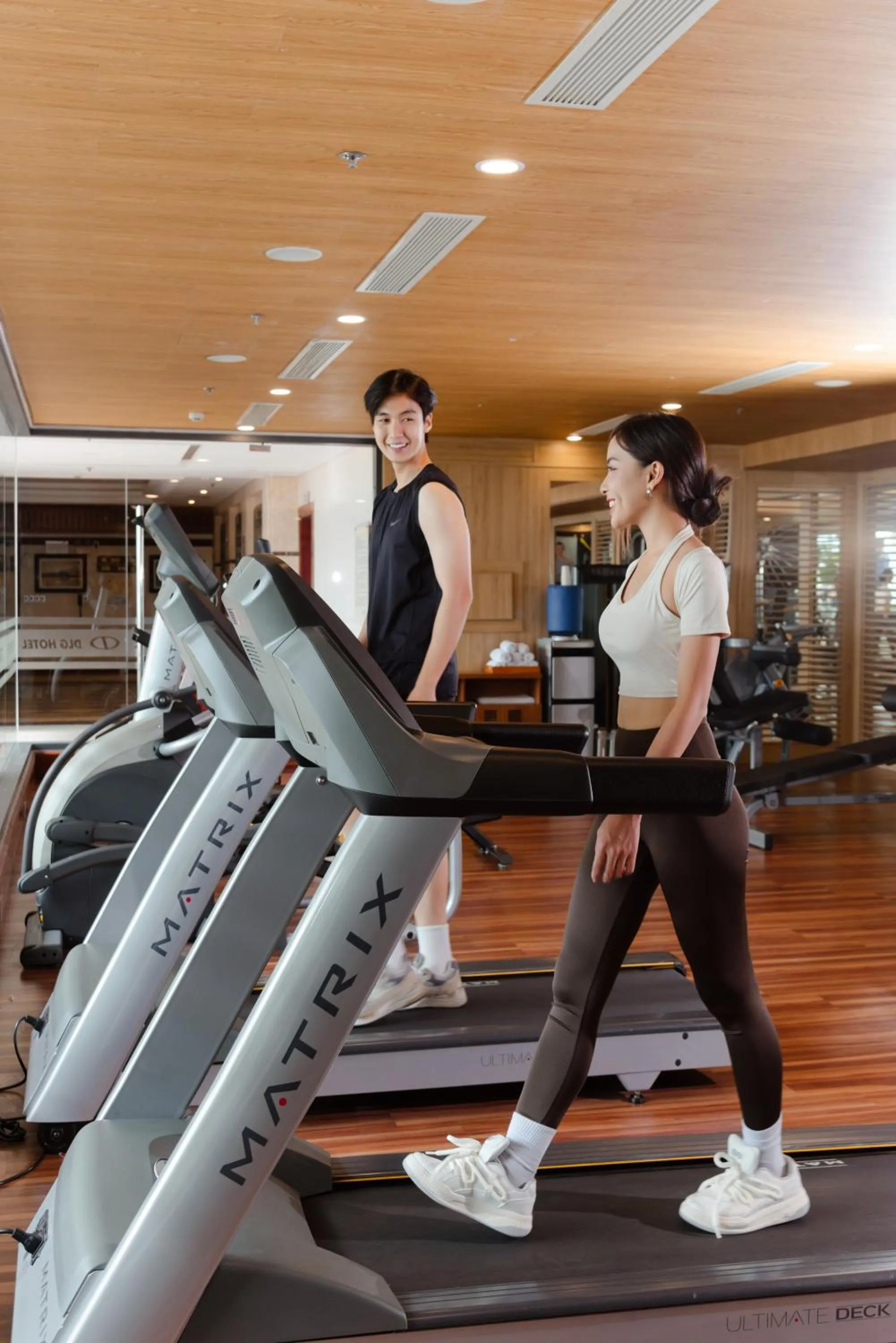 Fitness centre/facilities in DLG Hotel Danang