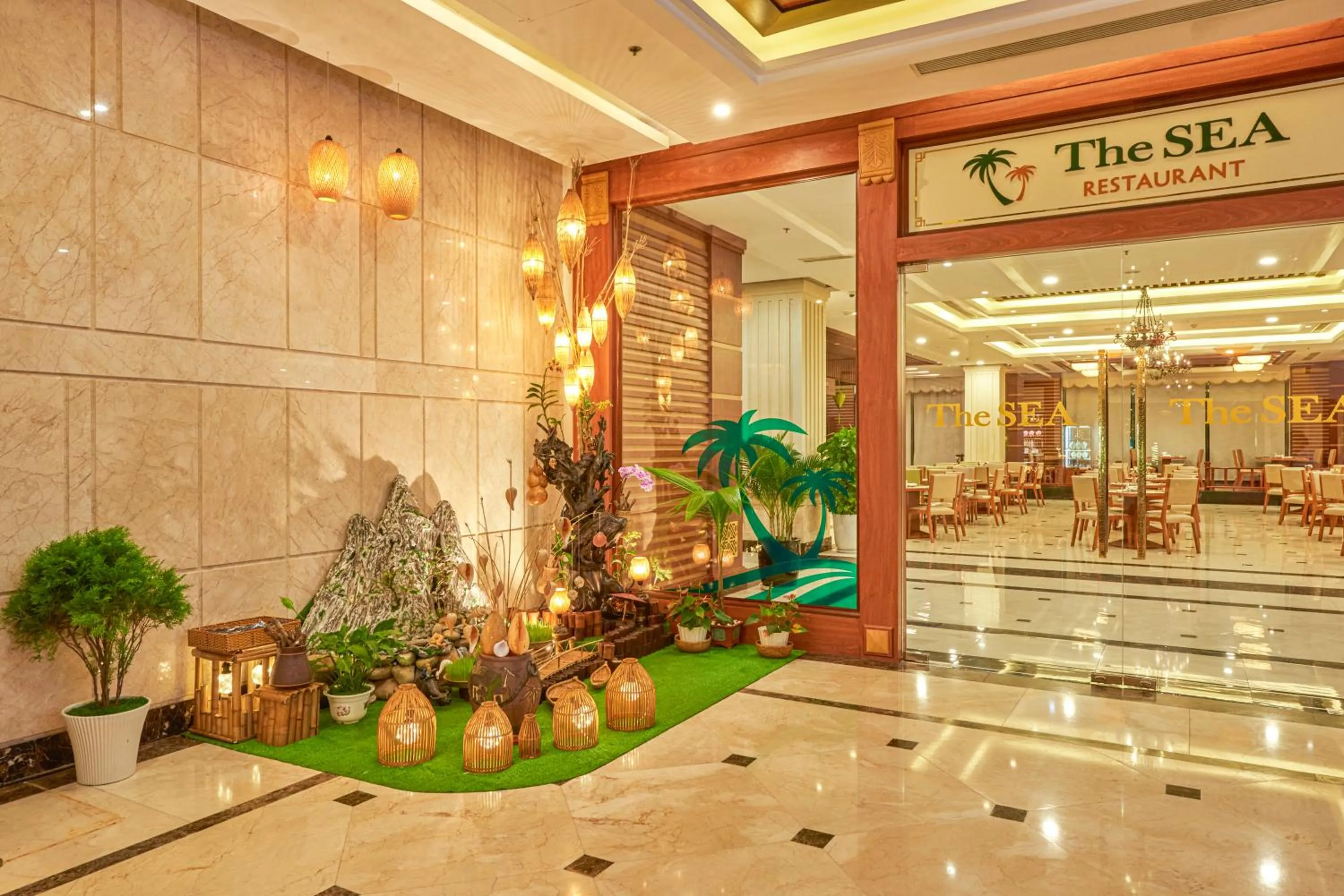 Lobby or reception in DLG Hotel Danang