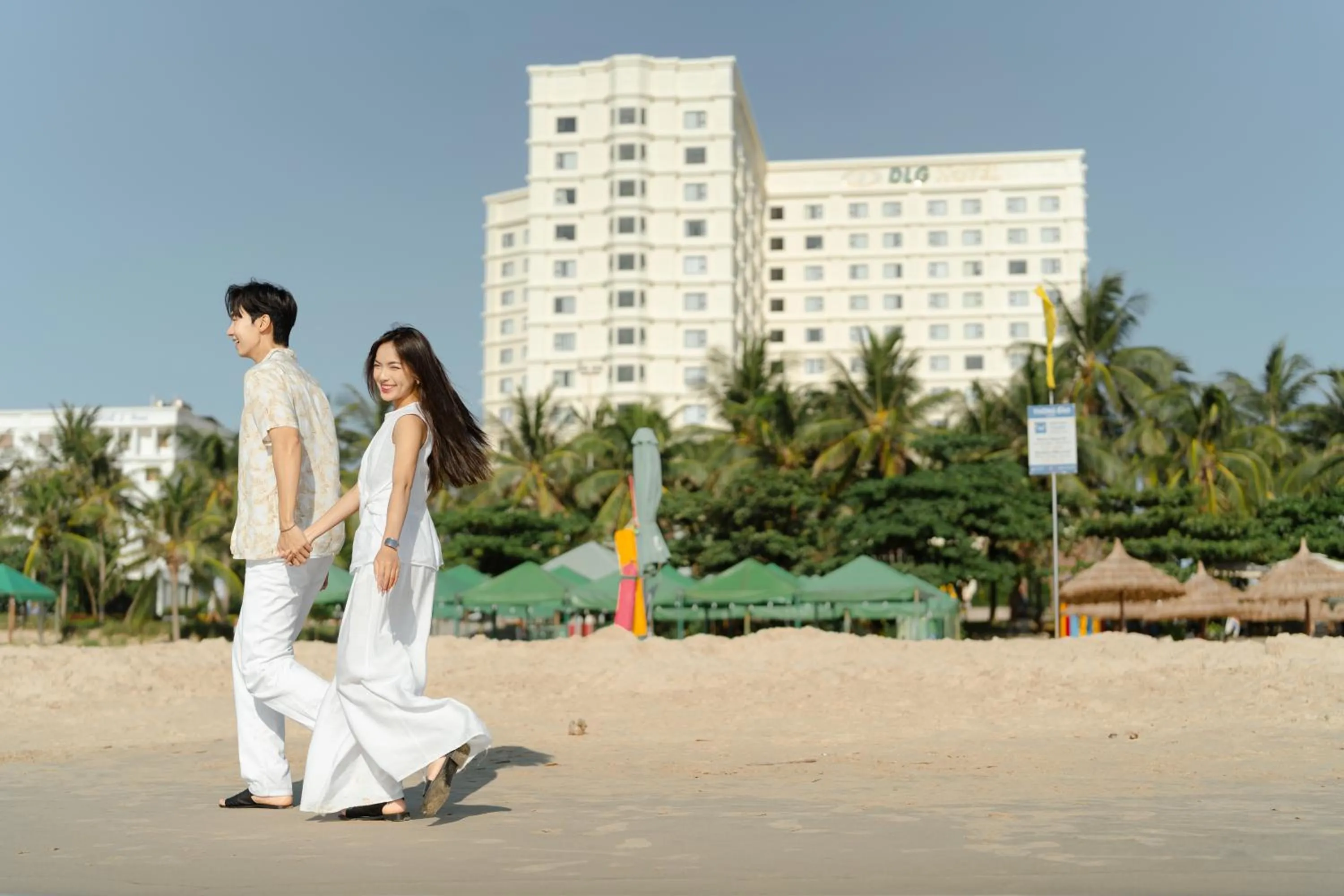 Beach in DLG Hotel Danang