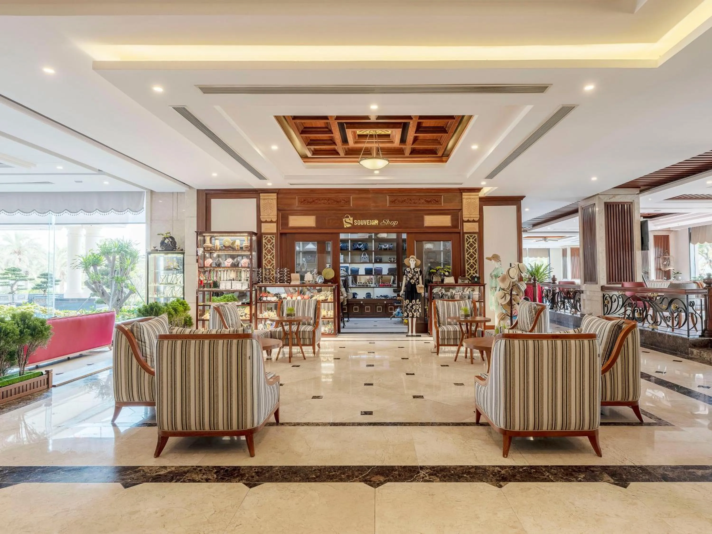 Shopping Area in DLG Hotel Danang