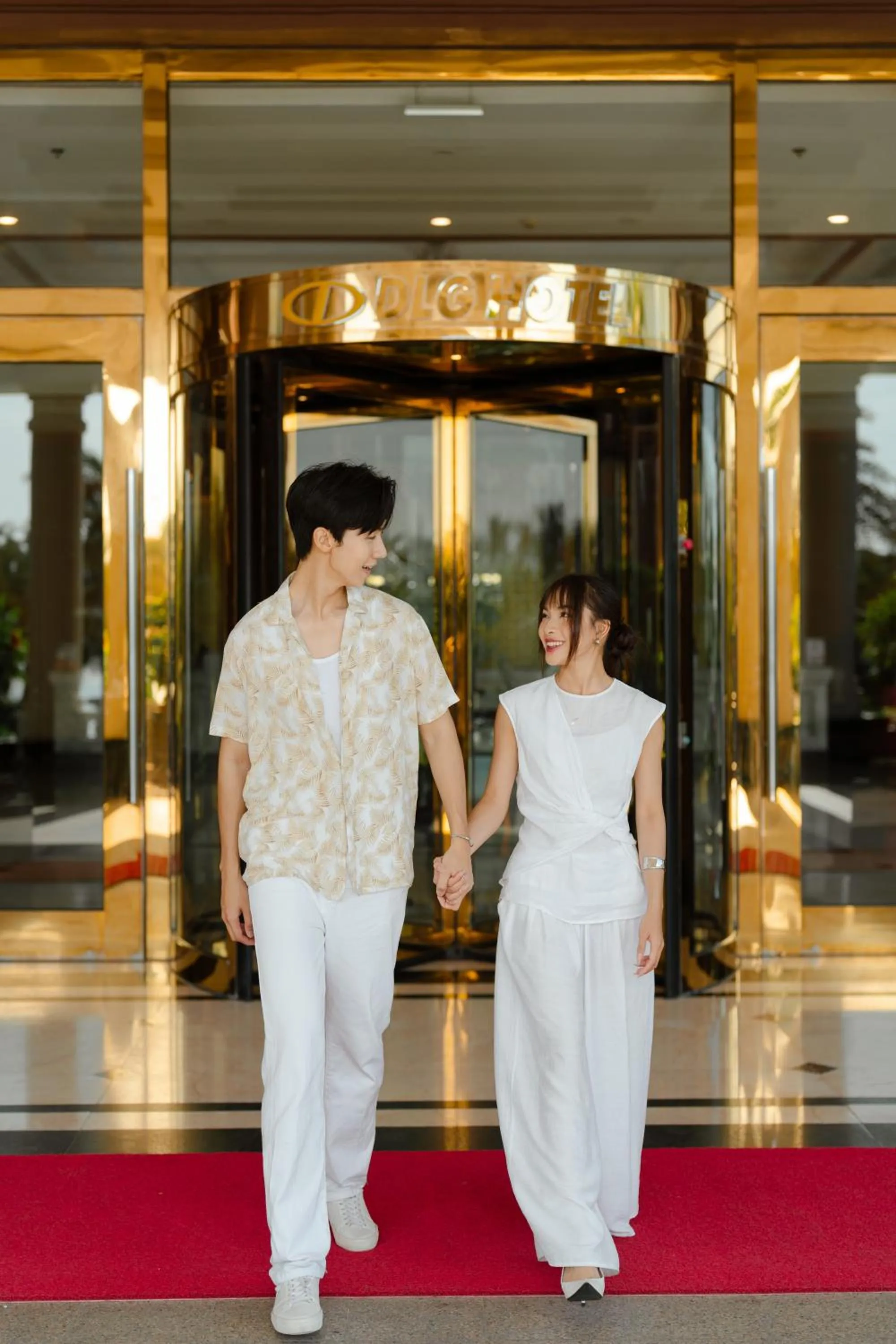 Facade/entrance in DLG Hotel Danang