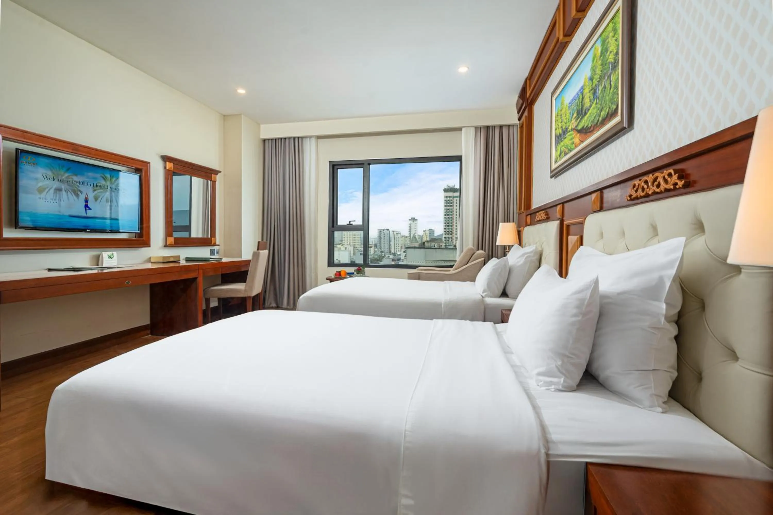 Bedroom, Bed in DLG Hotel Danang