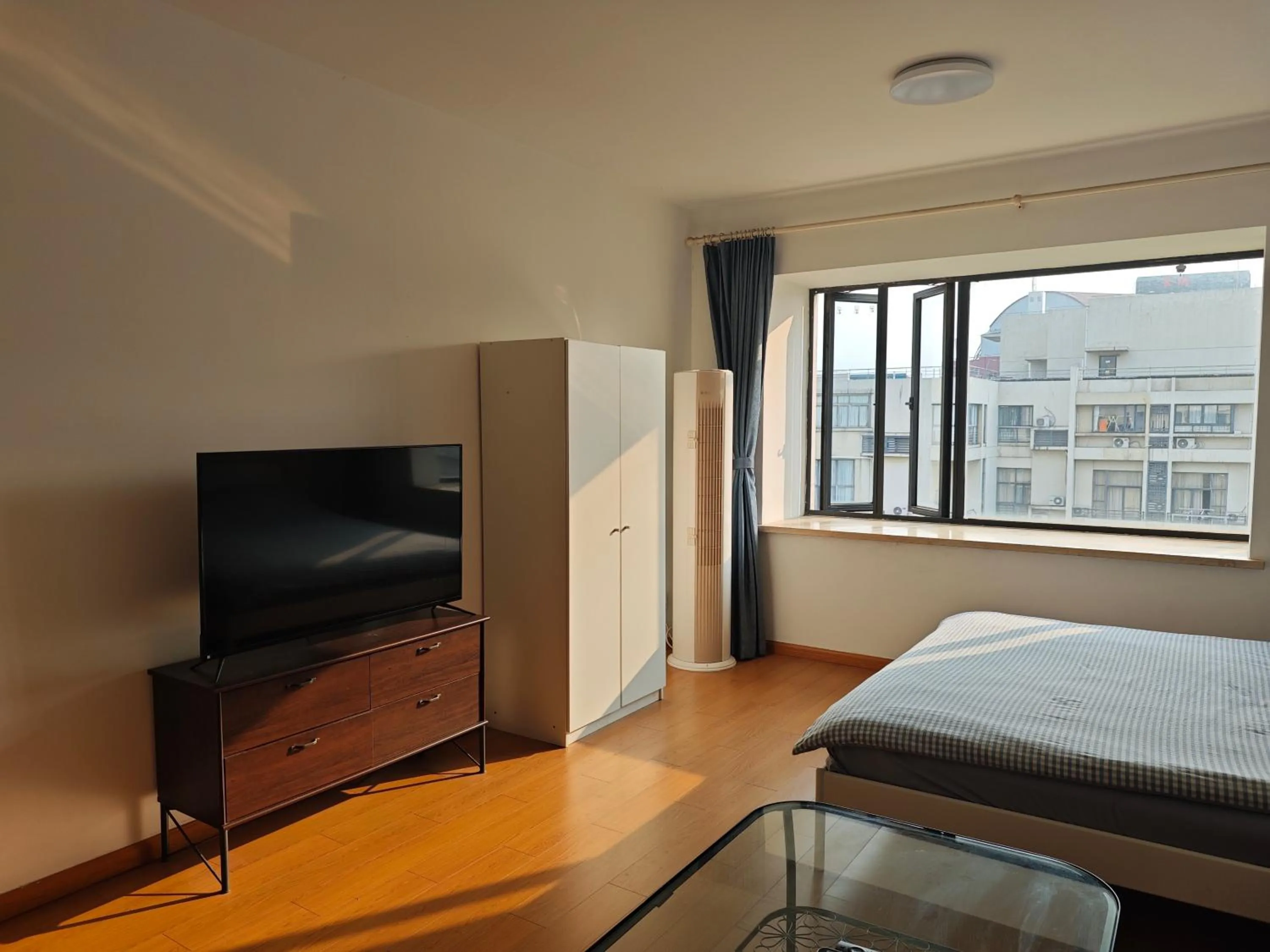 Bed in iNestin Shanghai Apt Xinjinqiao Road