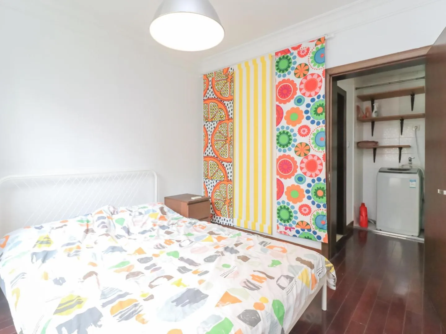 Bed in iNestin Shanghai Apt Hongfeng Road