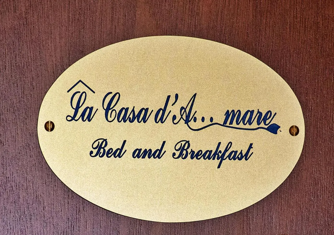 Property logo or sign in B&B La casa D'amare