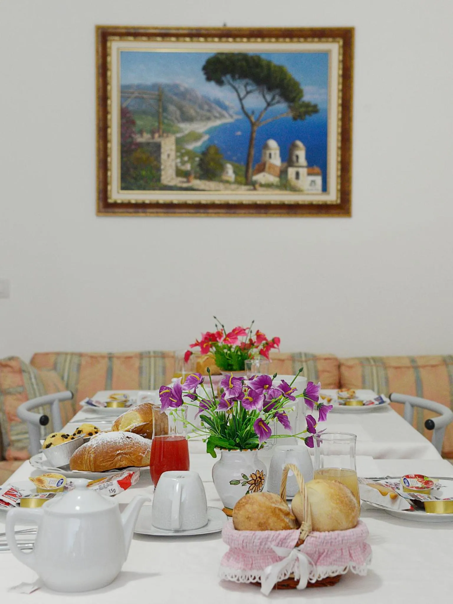 Food and drinks in B&B La casa D'amare
