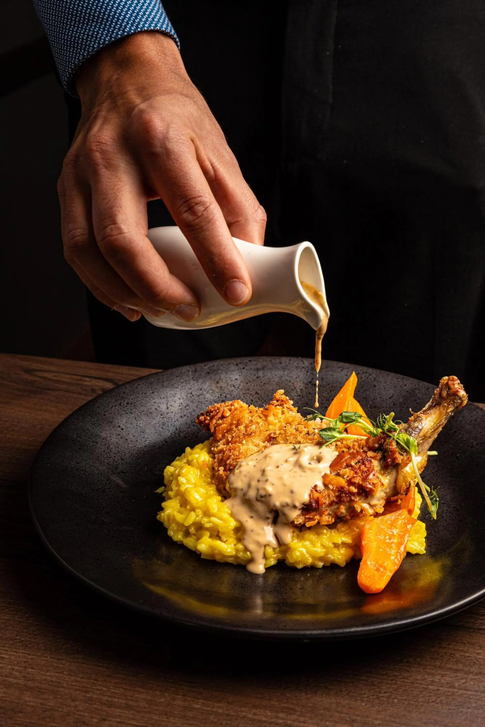 Restaurant/places to eat in La Terrasse Fleurie, Logis, Hôtel et Restaurant