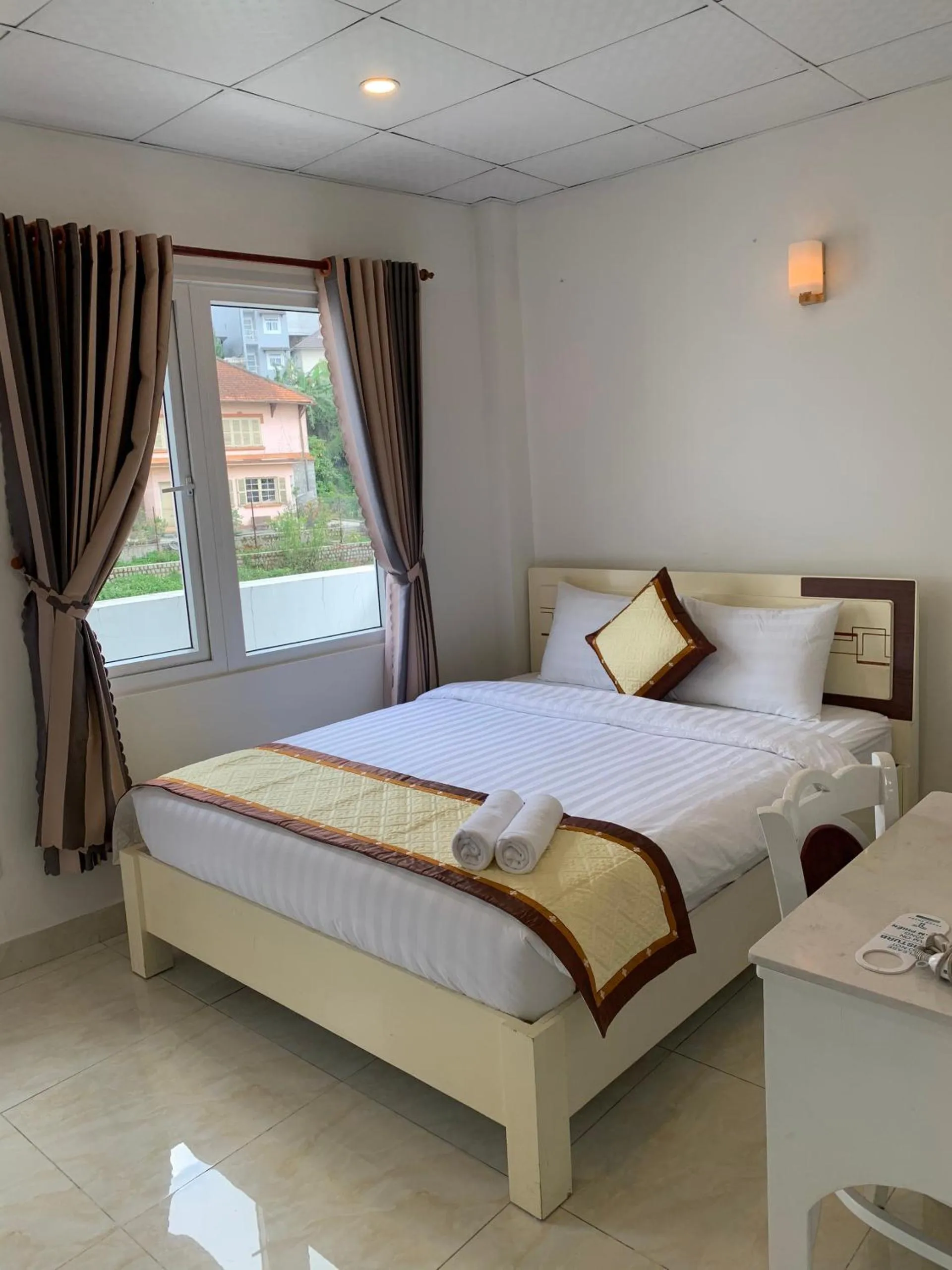 Bed in Thanh Thanh Hotel